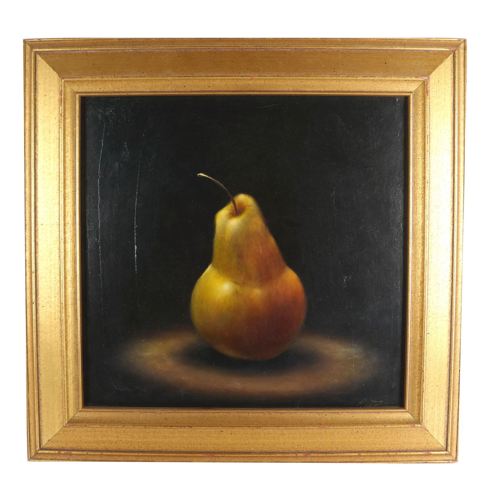 Still Life with Pear - Oil Painting (1 of 6)