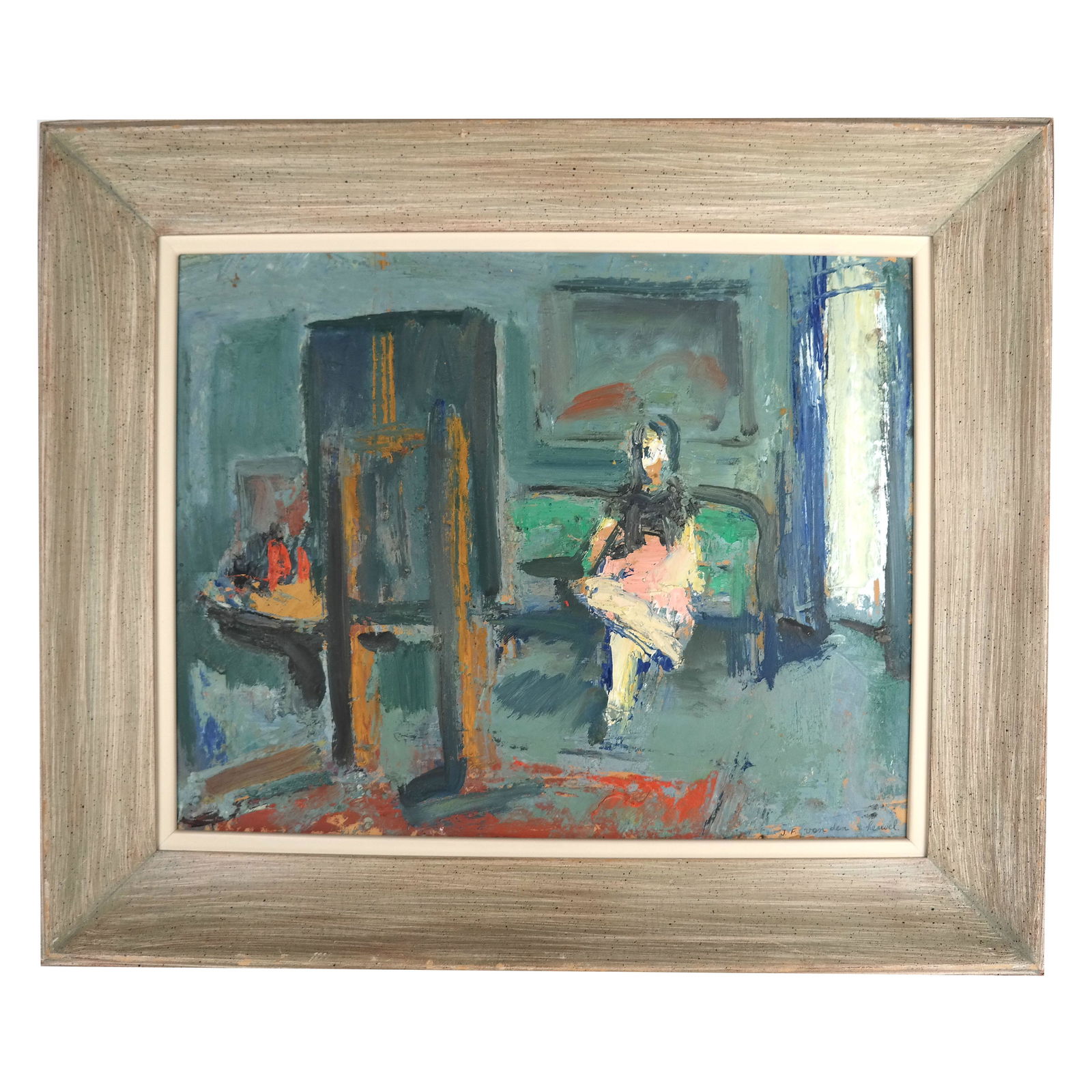 J.F. Vonden de WEIL (?): Model - Painting (1 of 7)