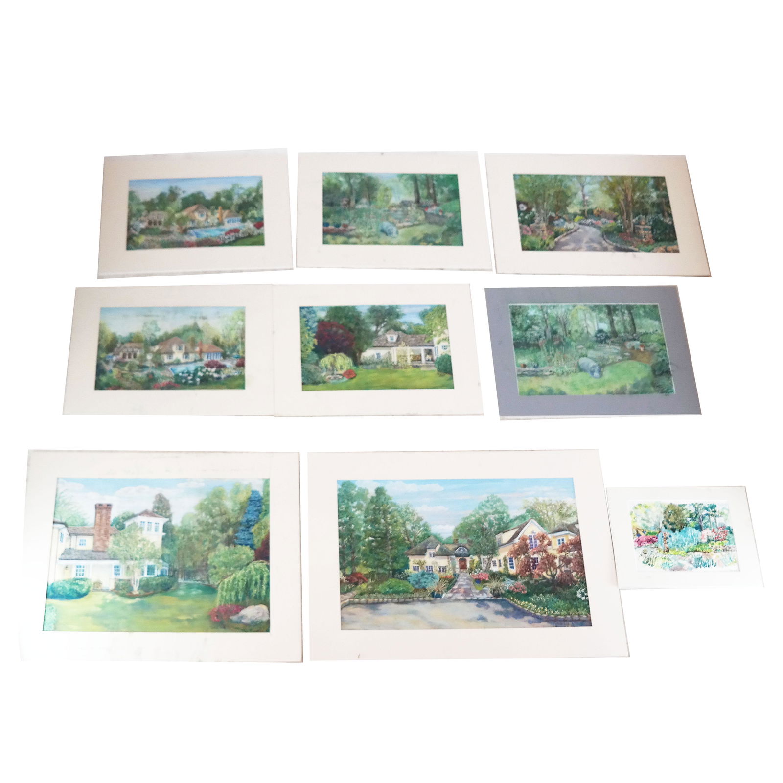 Tina WHITE: Eight Pastels & Paintings (1 of 20)