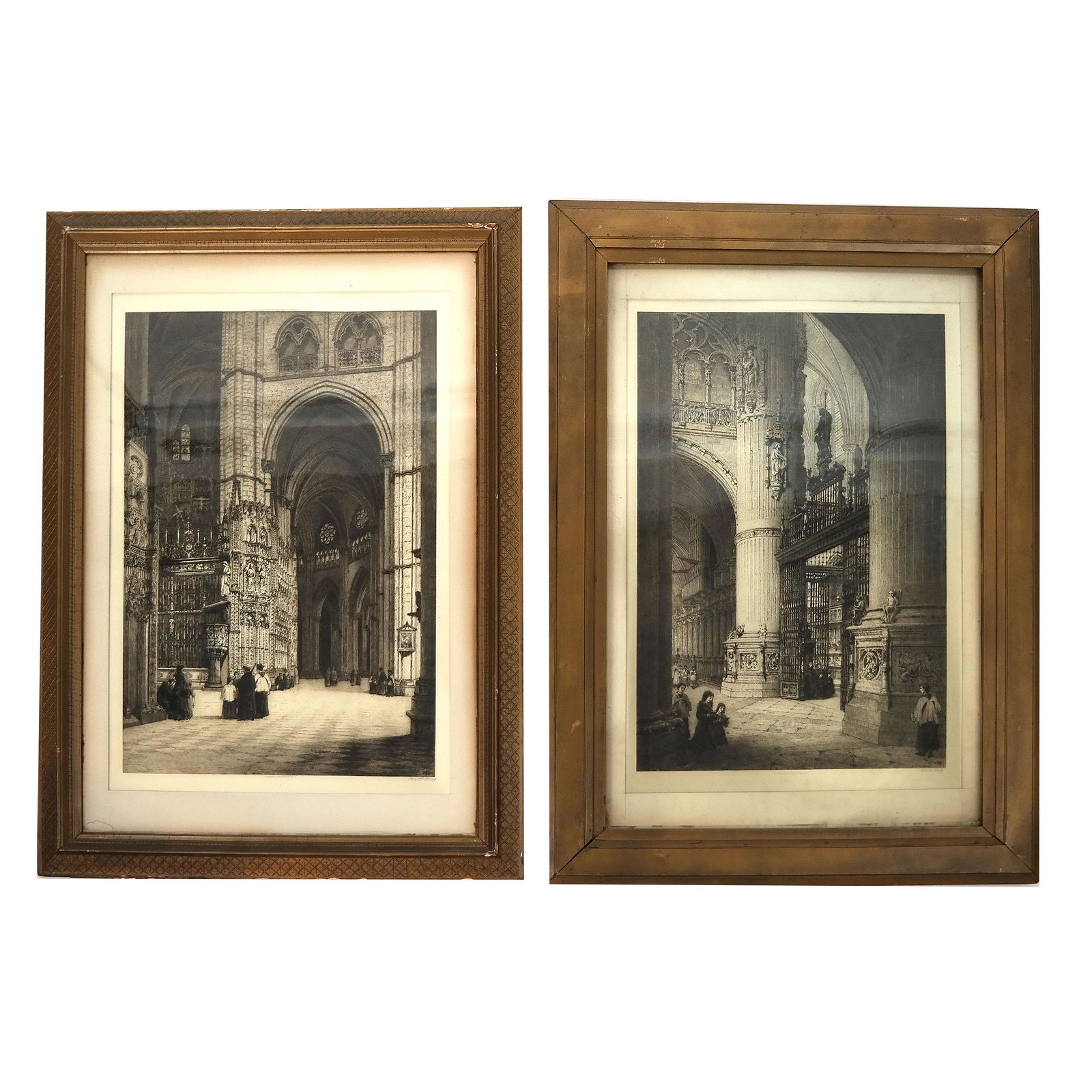 Axel HAIG: Pair of Cathedral Prints (1 of 12)