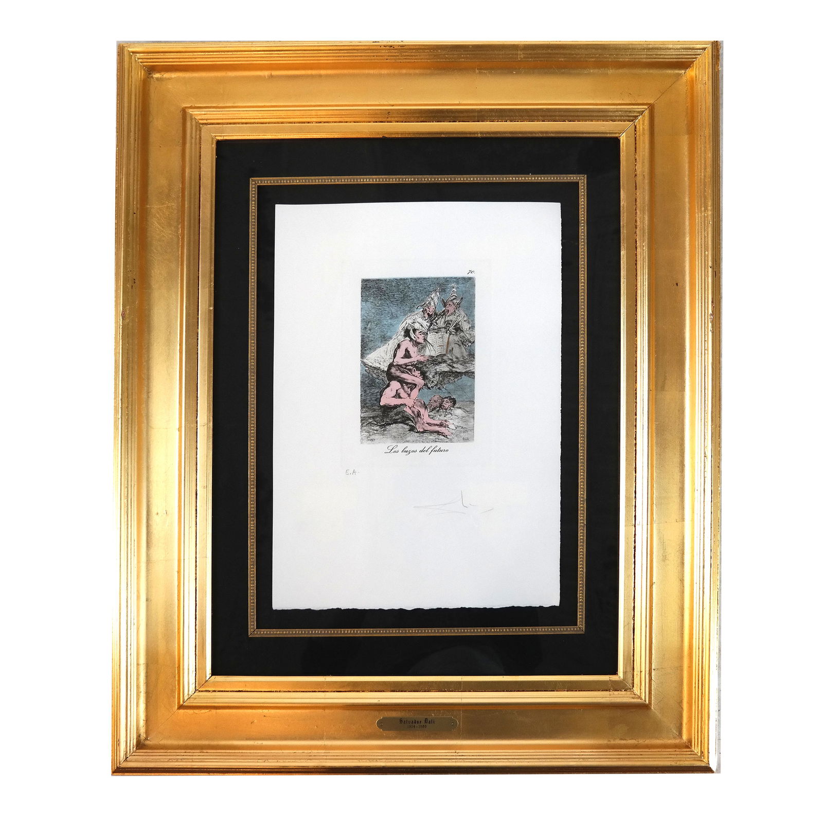 After Salvador DALI: "Los Buzos..." - Lithograph (1 of 8)