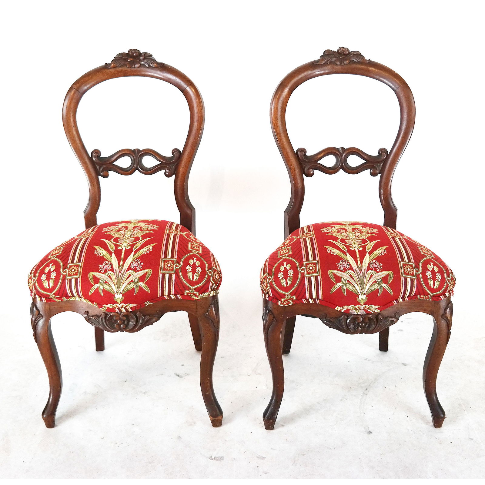 Pair of Mahogany Side Chairs (1 of 9)