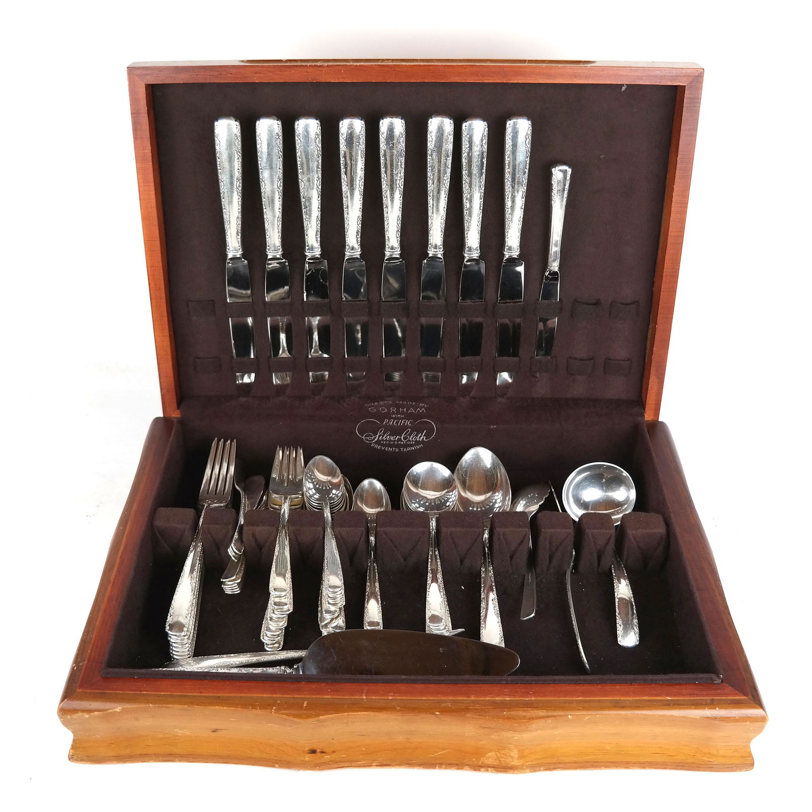 Gorham Sterling Flatware, "Camellia" Pattern (1 of 8)