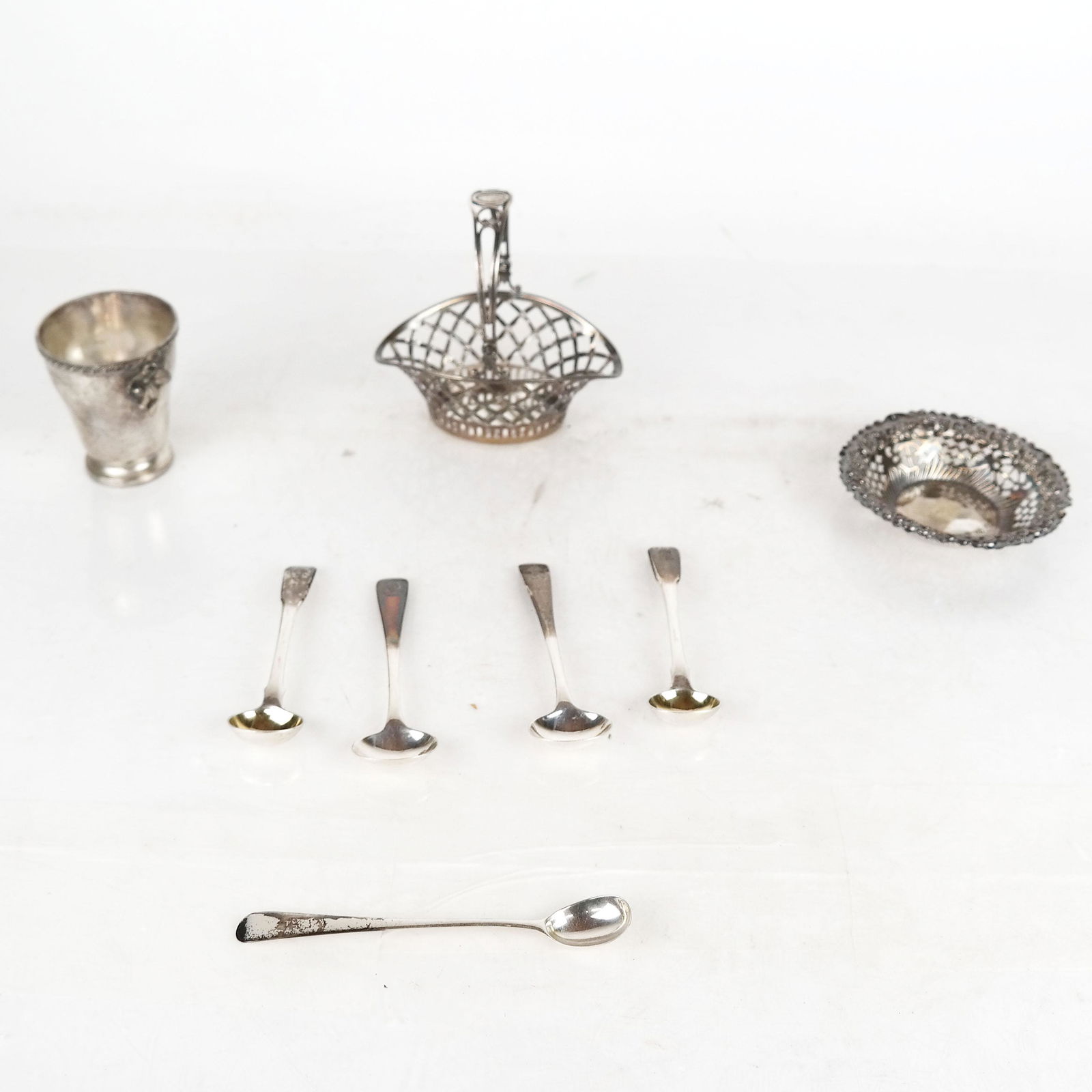 Lot of Eight Mostly Sterling Silver Items (1 of 11)