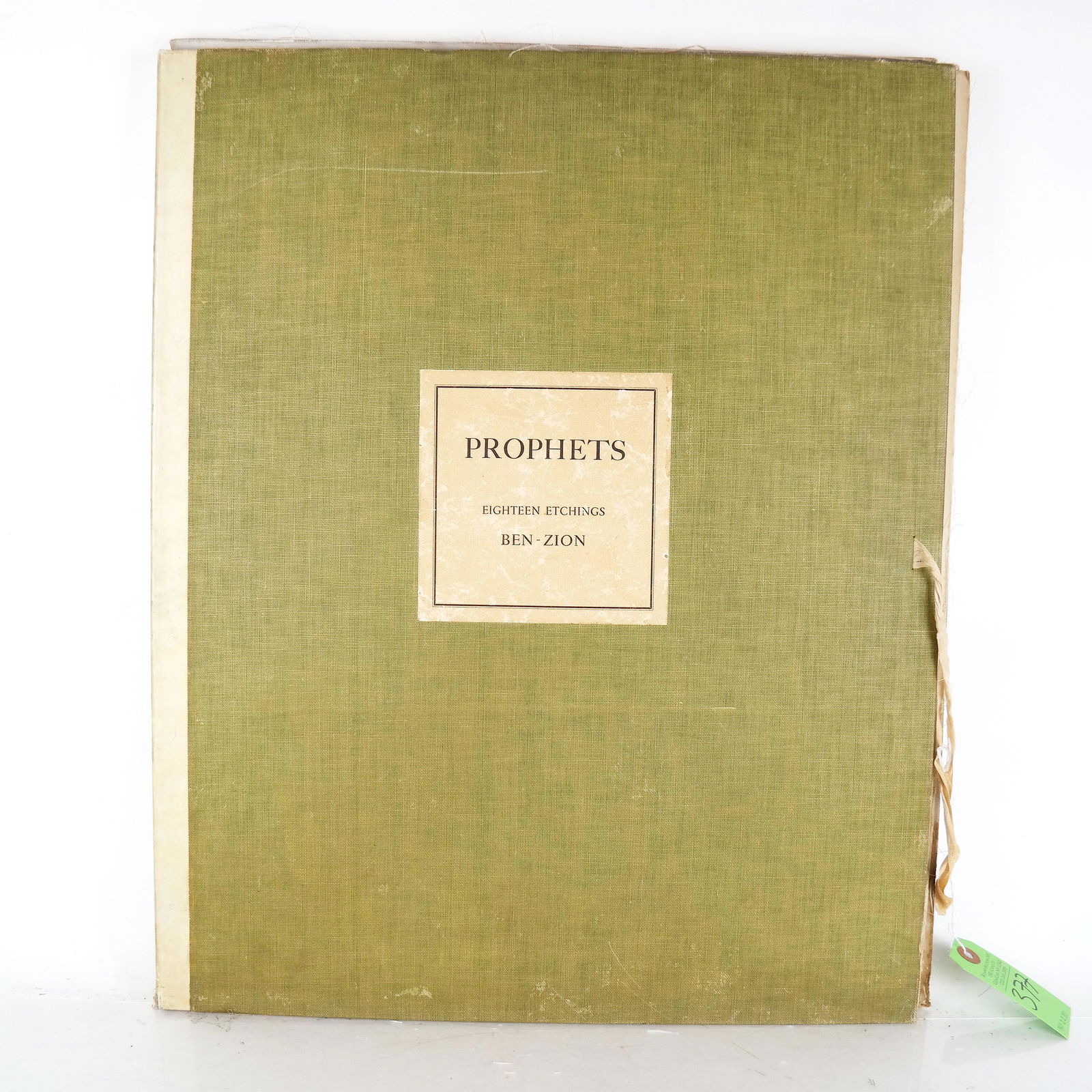 BEN-ZION: "Prophets" - 18 Etchings Folio (1 of 12)