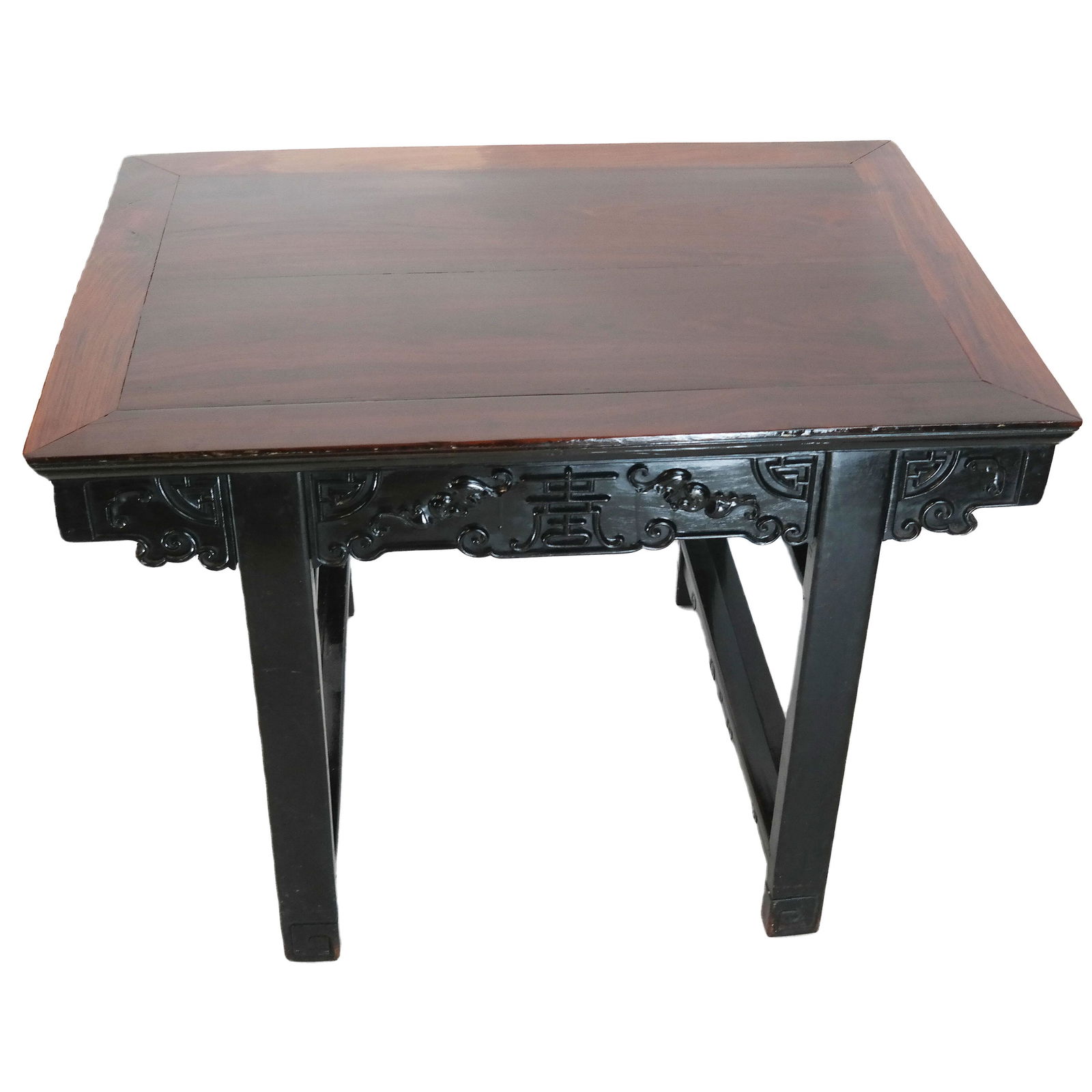 Chinese Wood Carved Center Table (1 of 7)