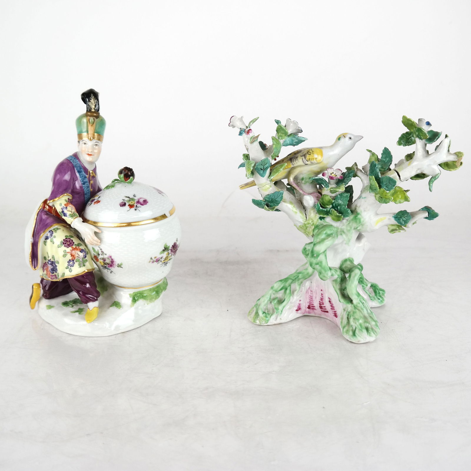 Meissen & Other - Two Porcelain Sculptures (1 of 6)
