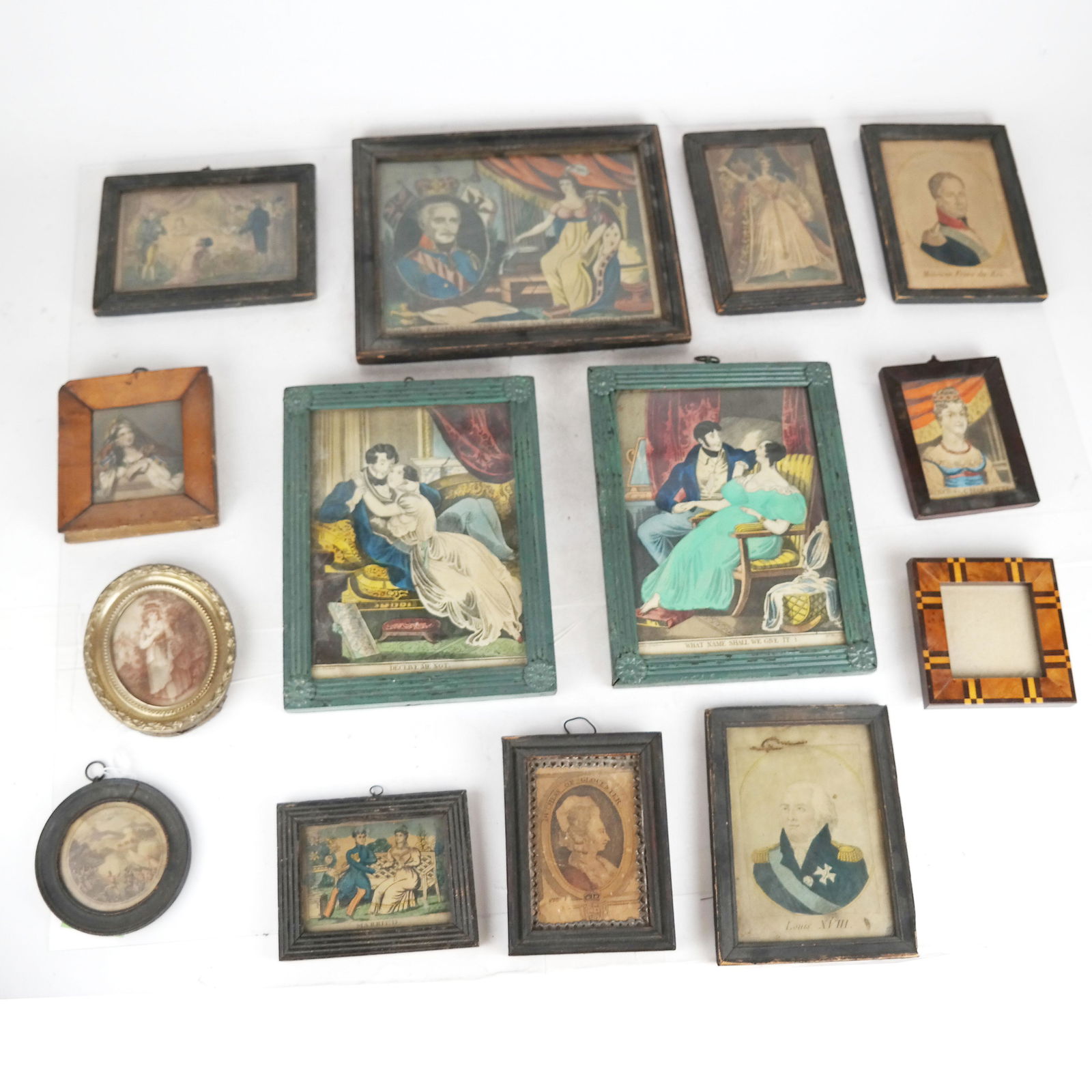 Thirteen Framed Prints and One Frame (1 of 15)