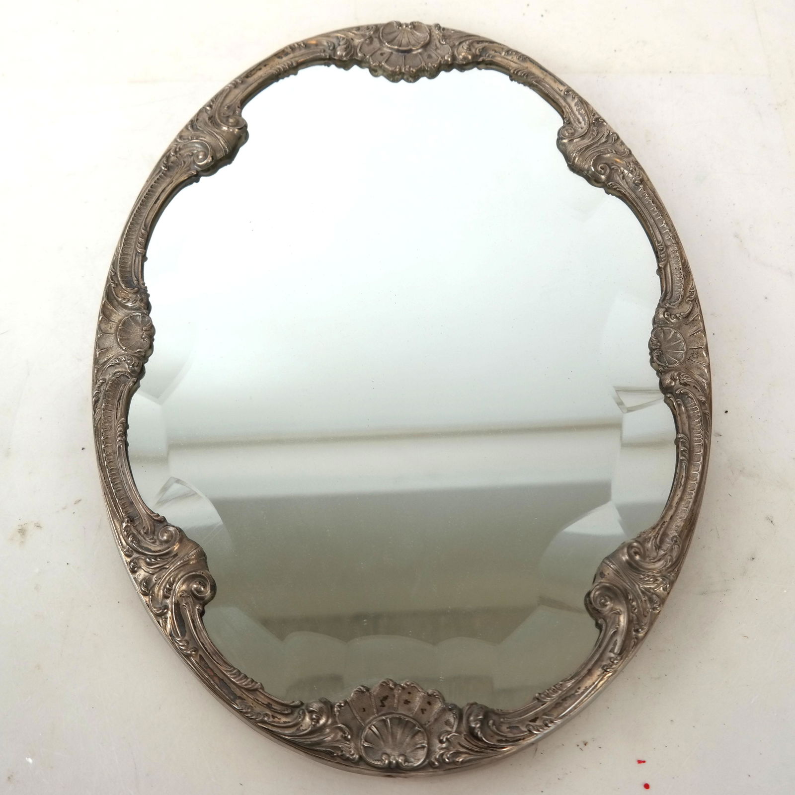 Campuso Peru Sterling Silver Frame Mirror (1 of 4)