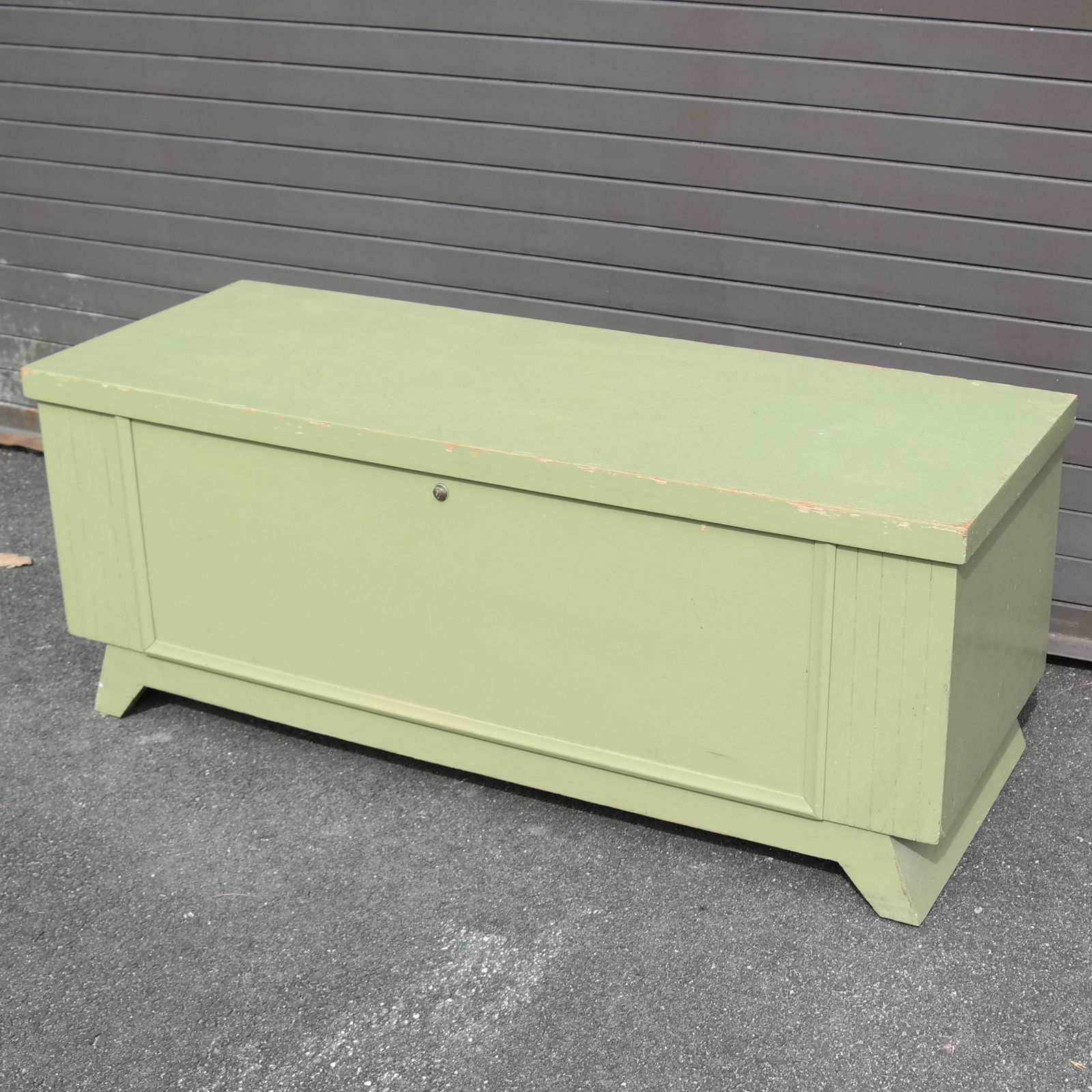 Painted Art Deco Cedar Chest (1 of 12)
