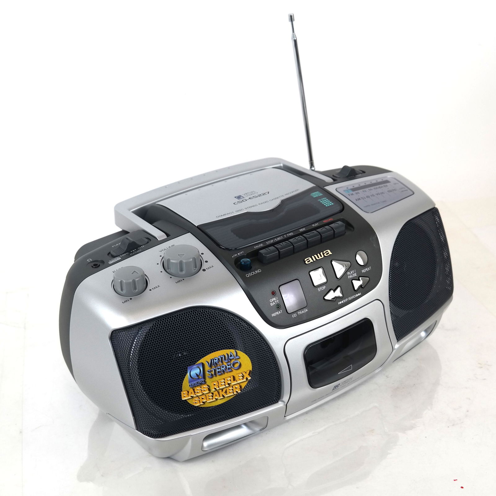 AIWA CD Stereo Cassette Player (1 of 9)