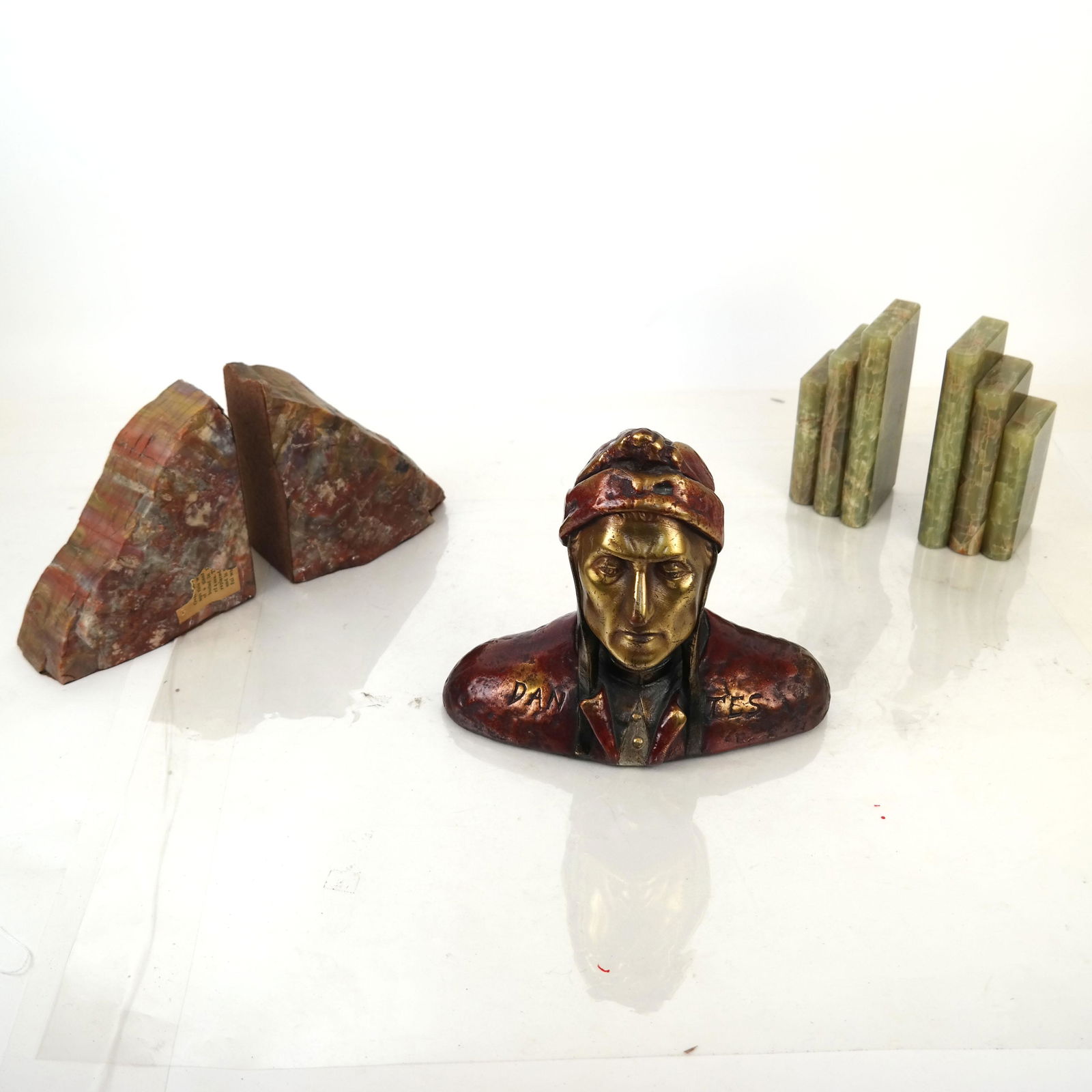 Two Pair Bookends and a Bust (1 of 14)