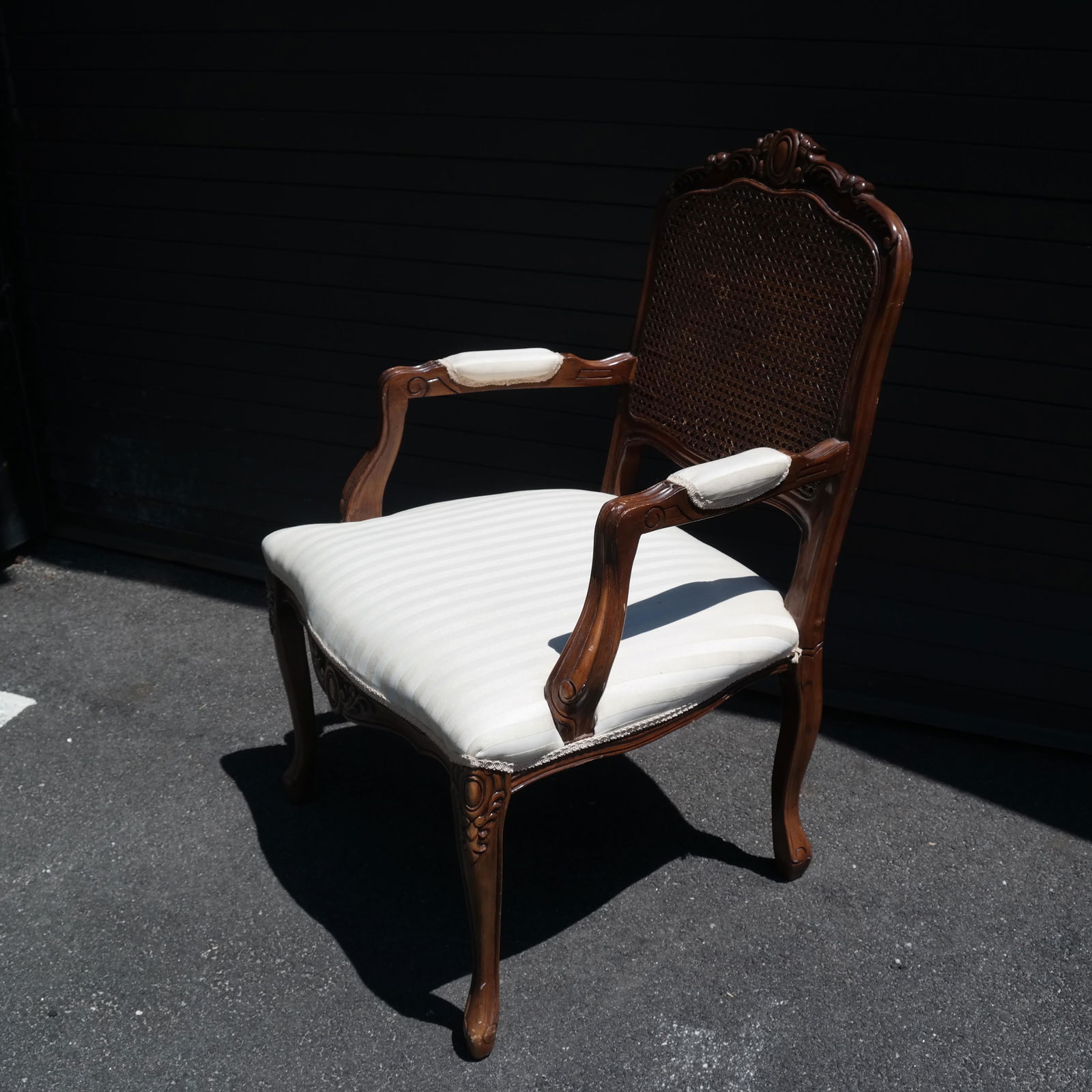 French Provincial-Style Fauteuil (1 of 6)