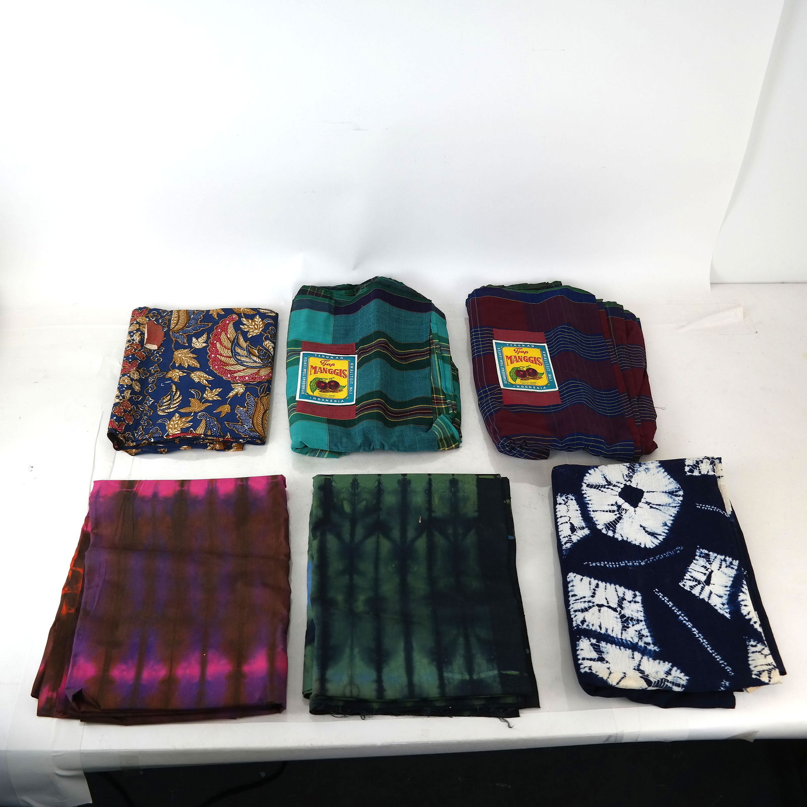 Assorted Foreign Fabric Remnants (1 of 8)