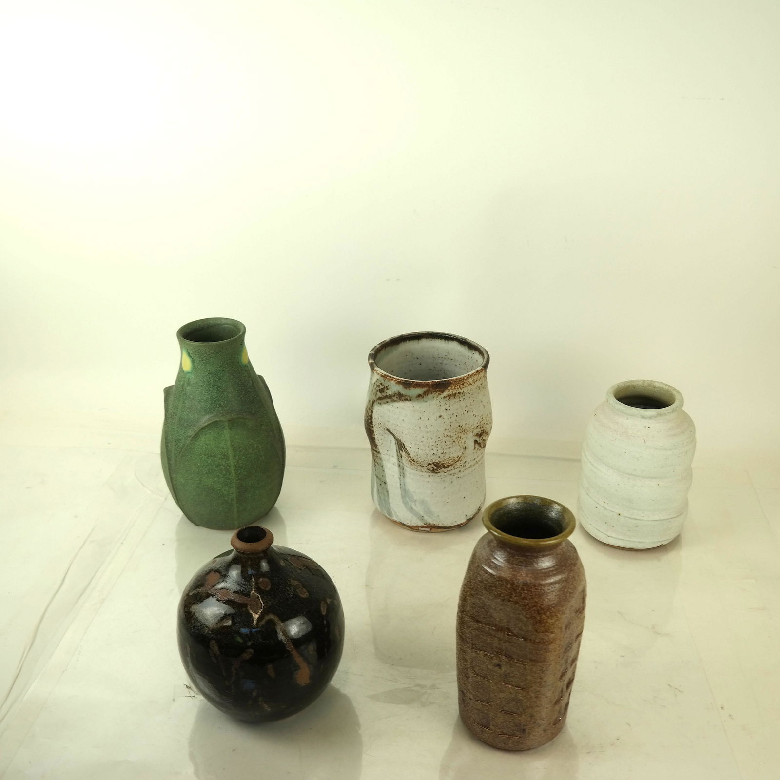 Five Modernist Ceramic Vases (1 of 10)