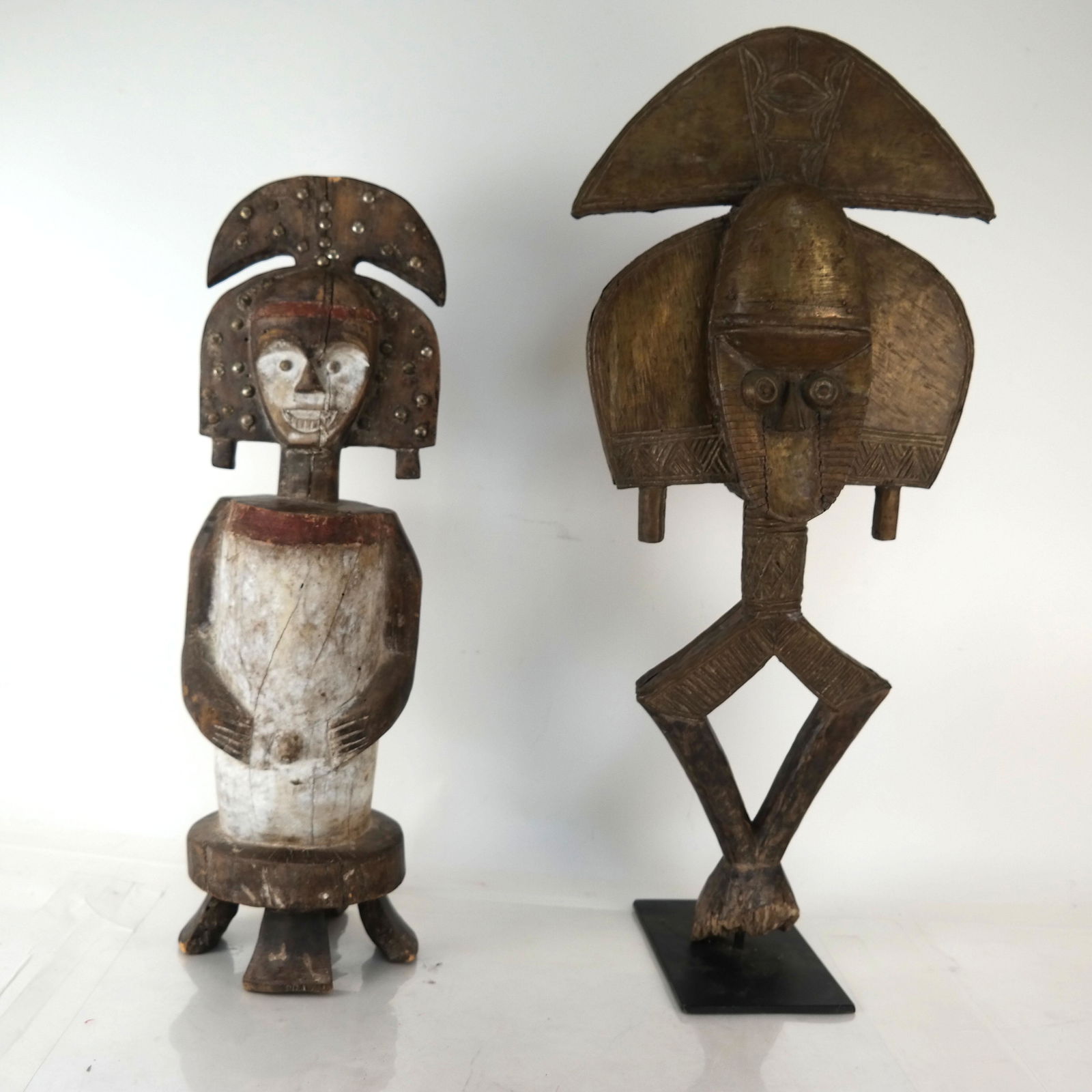 Two Carved African Figures (1 of 11)