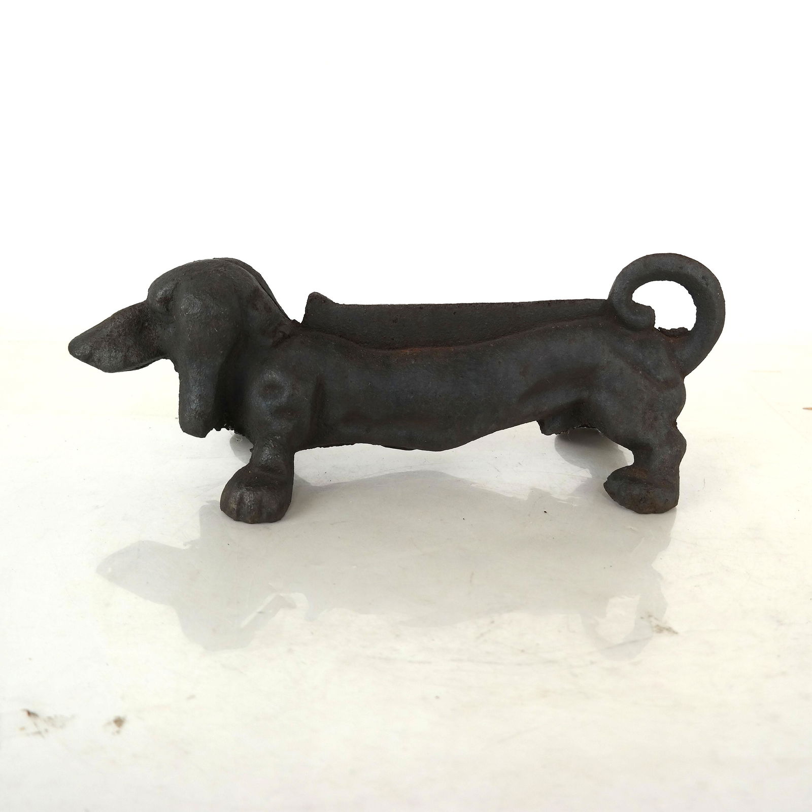 Vintage Cast Iron Dachshund Boot Scraper (1 of 8)