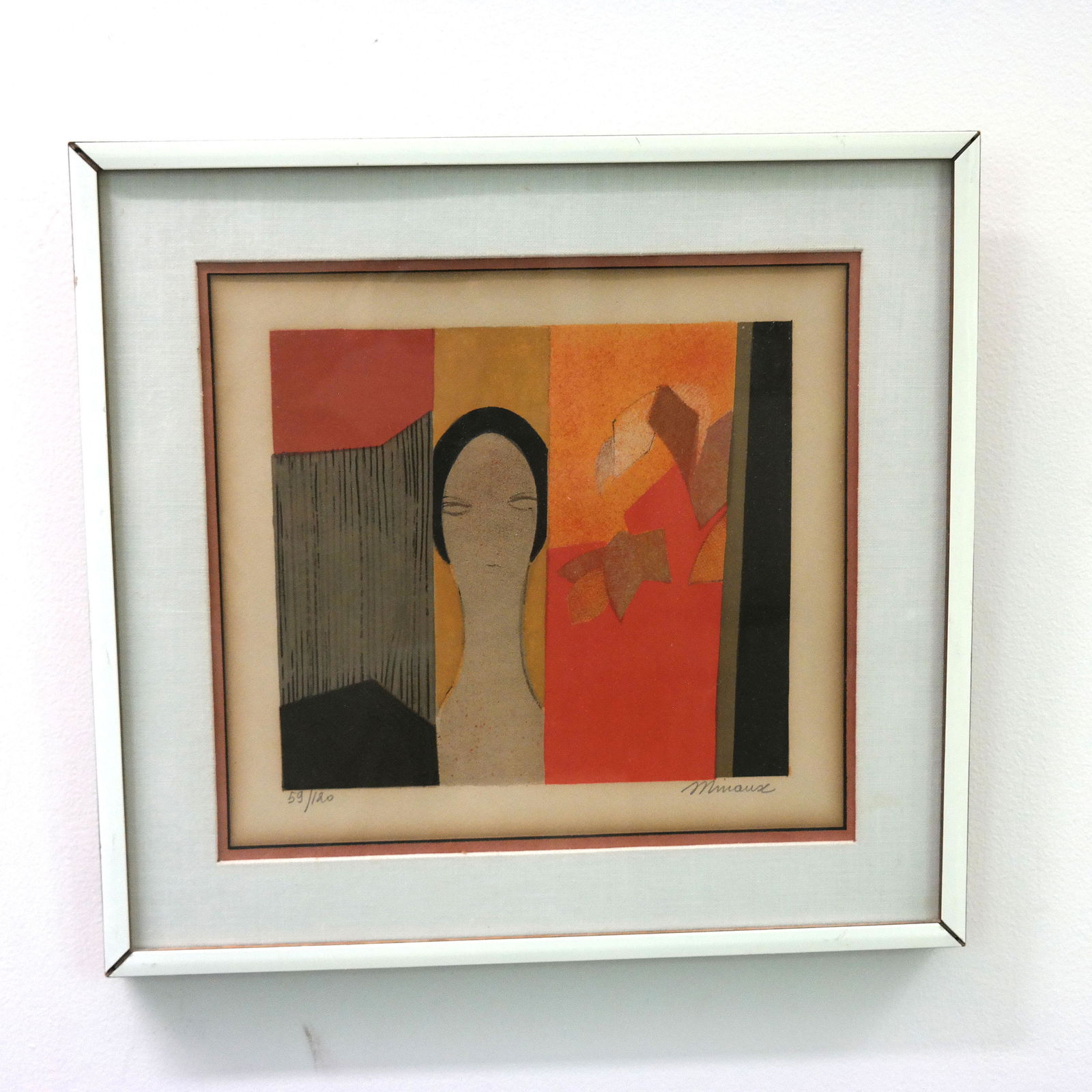 Andre MINAUX: Study of Woman - Lithograph (1 of 8)