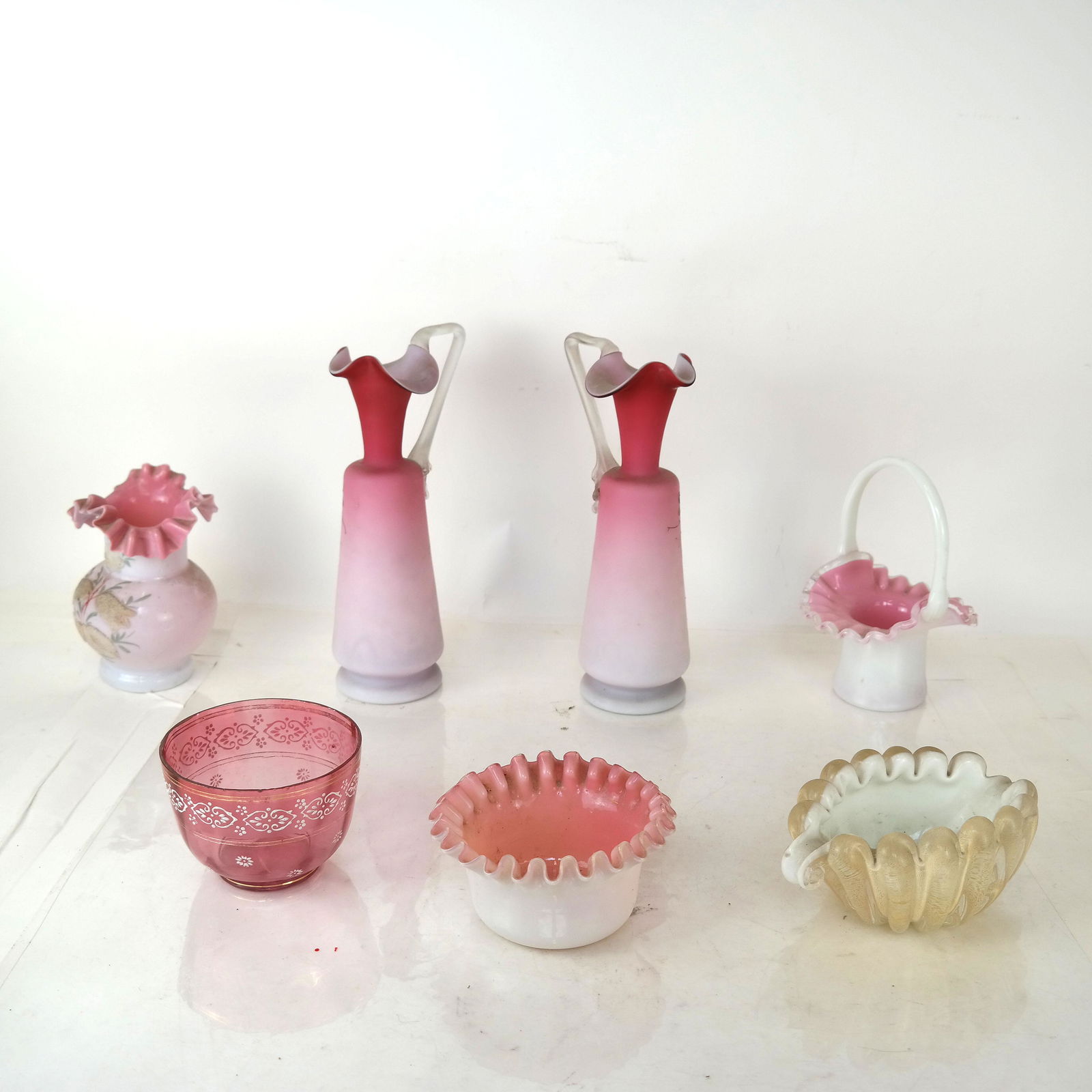 Seven Art Glass Articles (1 of 8)