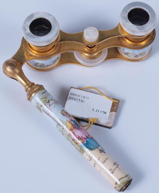 French Painted Enamel Binocular (1 of 12)