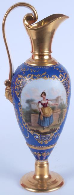 Elegant French Porcelain Ewer (1 of 15)