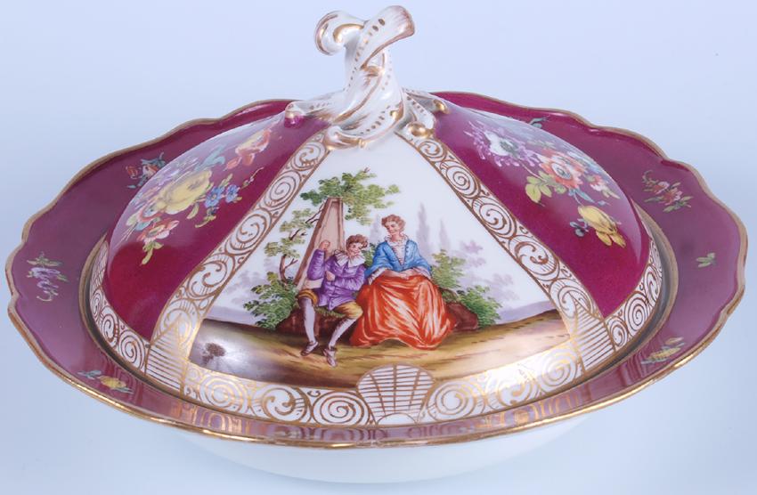 Vintage German Porcelain Covered Serving Dish (1 of 19)