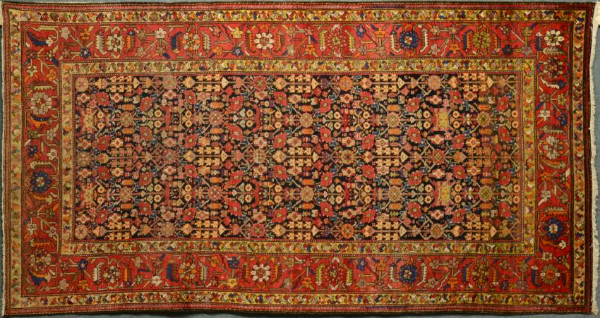 Antique Ferahan Kellei Carpet 11 x 6 FT (1 of 6)