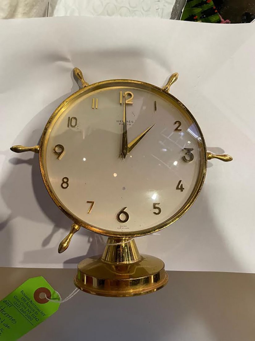 Hermes Antique Desk Clock, 1960 (1 of 2)