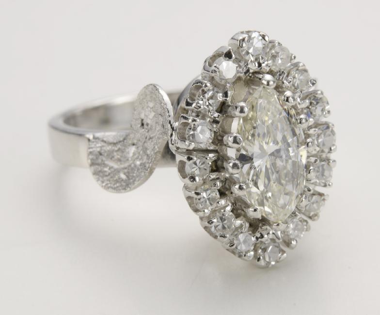 Vintage Marquise Diamond Ring (1 of 1)