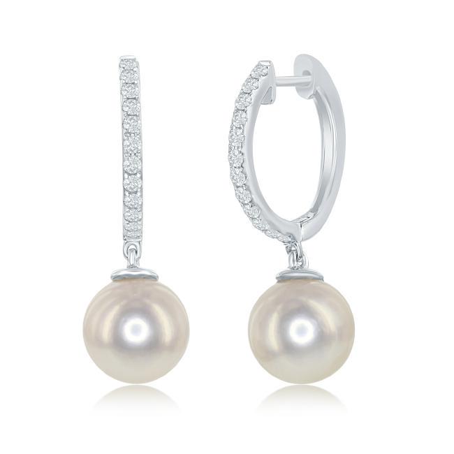 Japanese Akoya Pearl Earrings (1 of 1)