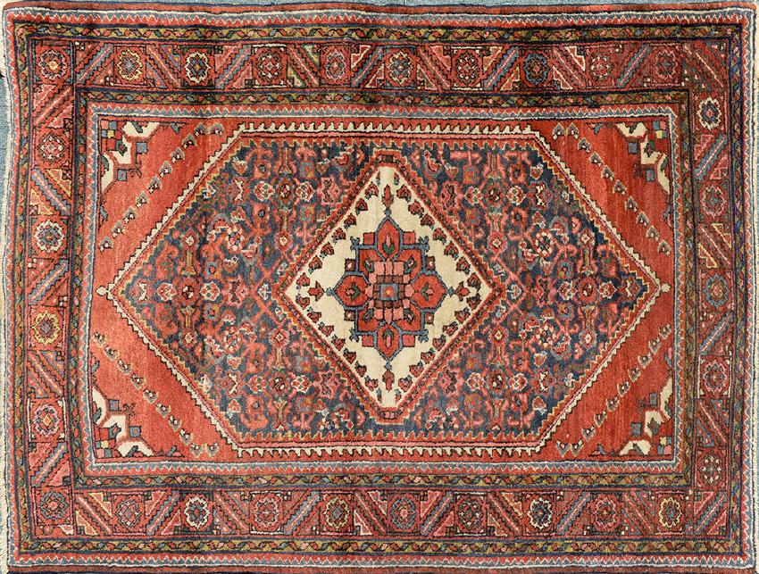 Vintage Persian Malayer Carpet (4.75 x 3.5 (1 of 2)