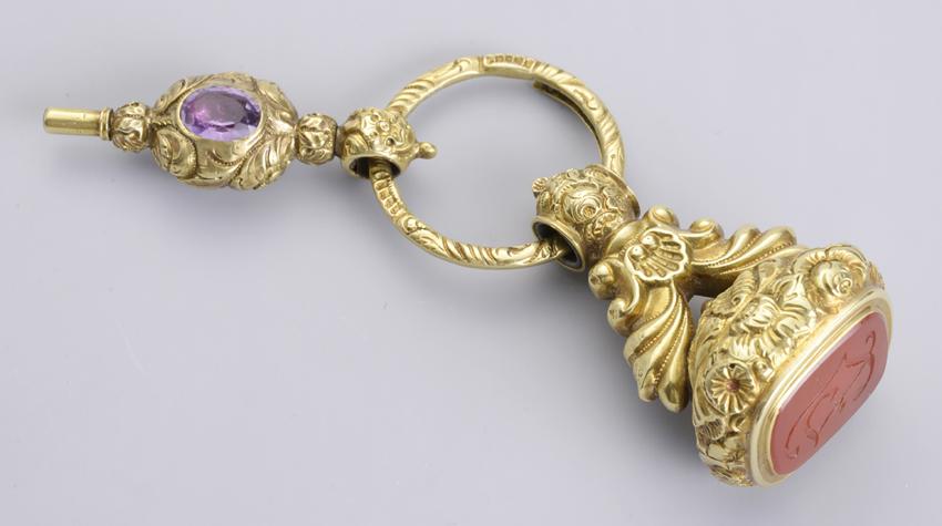 Brass Antique Seal Classic Design (1 of 2)