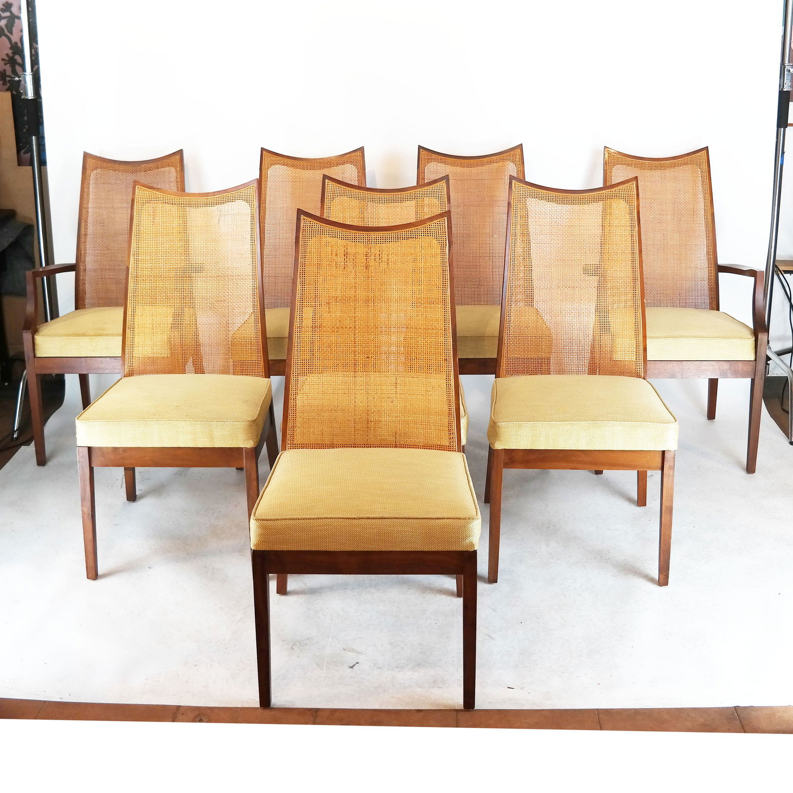 Set of 8 John Stuart 20th C. Modern Dining Chairs (1 of 10)