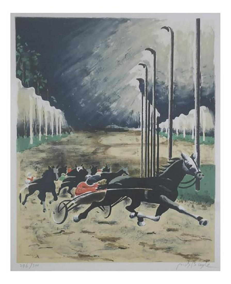 Pierre Charles BAYLE: "Trotters" - Lithograph (1 of 7)