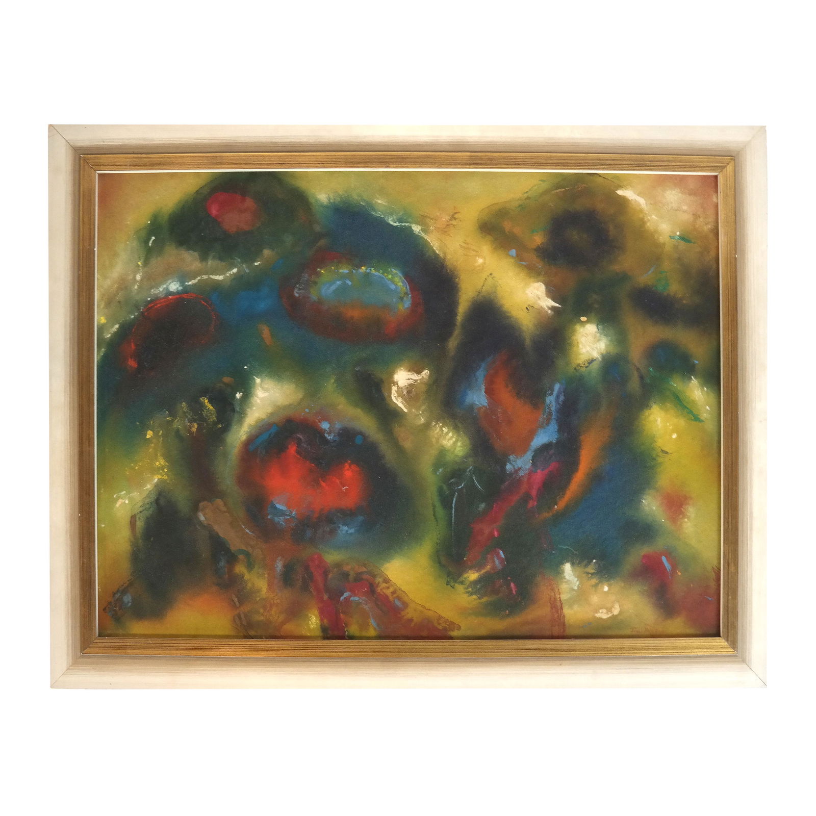 Fred BROSIUS: Blumen Der Nacht - W/C Painting (1 of 9)