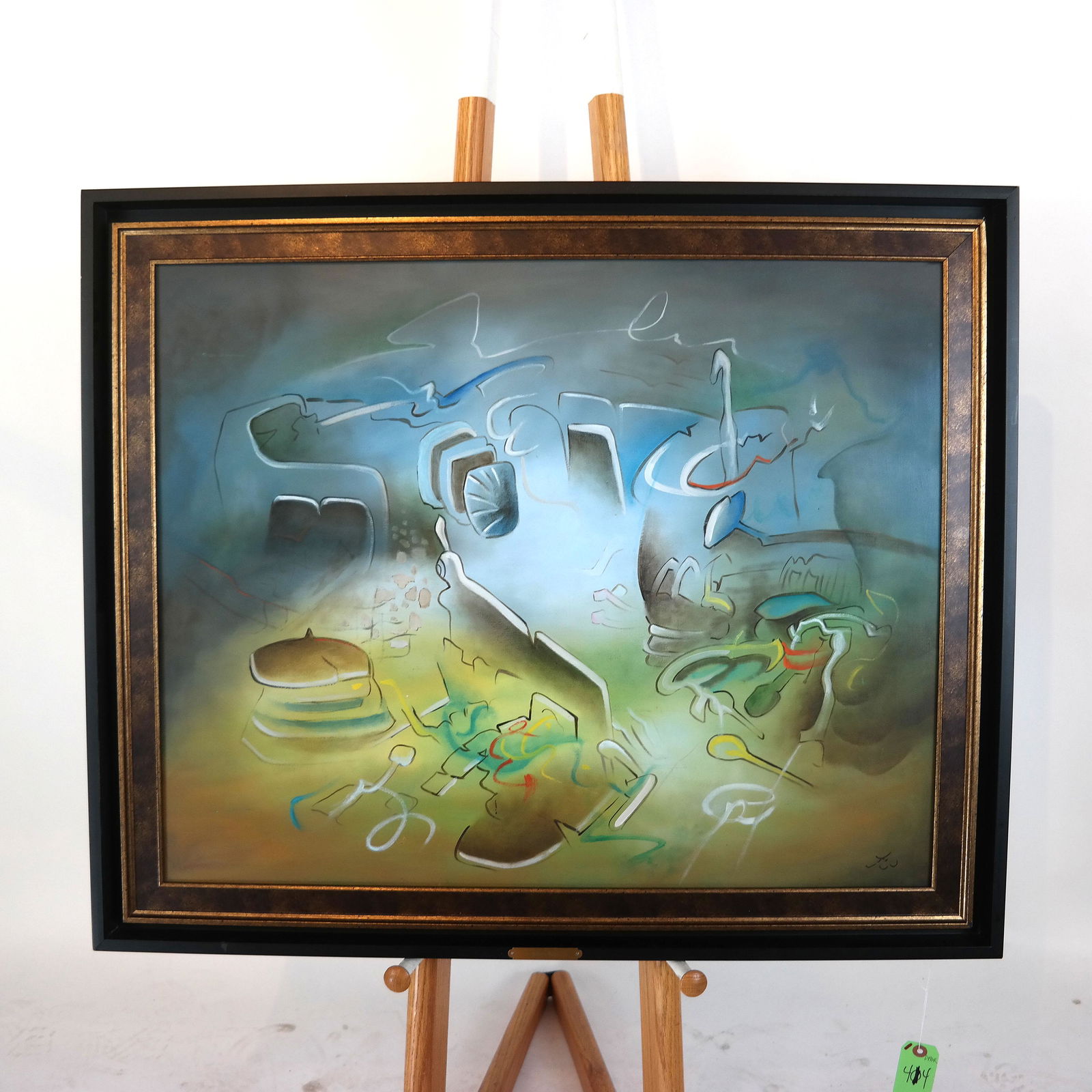 Attrib. Roberto MATTA: Abstract Study - Painting (1 of 10)