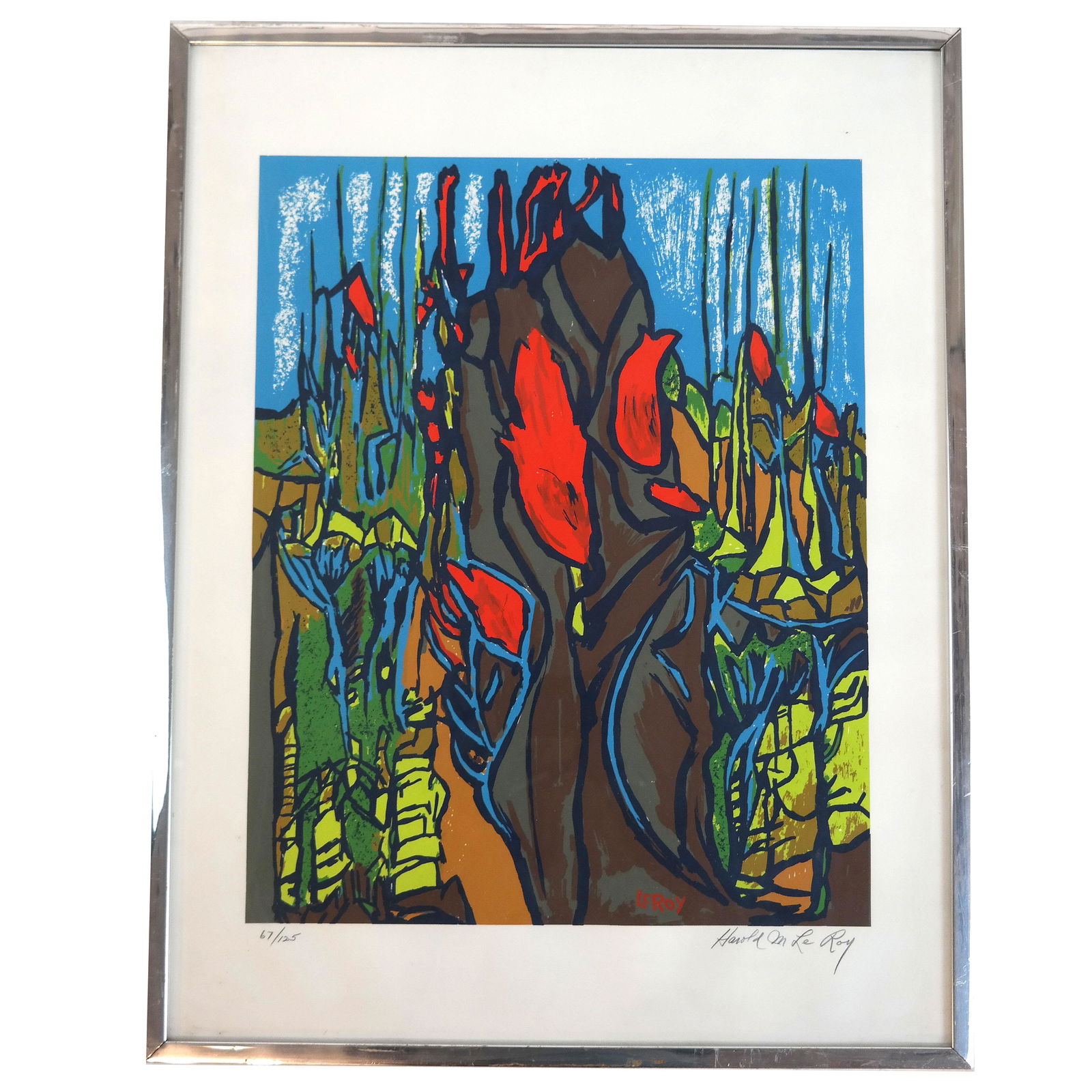 Harold M. Le ROY: "Shades of Tiffany" - Serigraph (1 of 6)