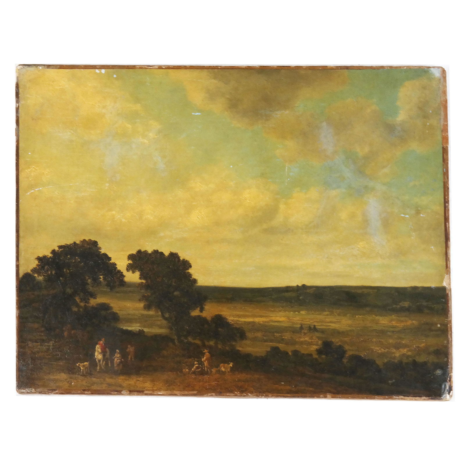 Attrib. to Georges MICHEL: Riverscape - Painting (1 of 8)