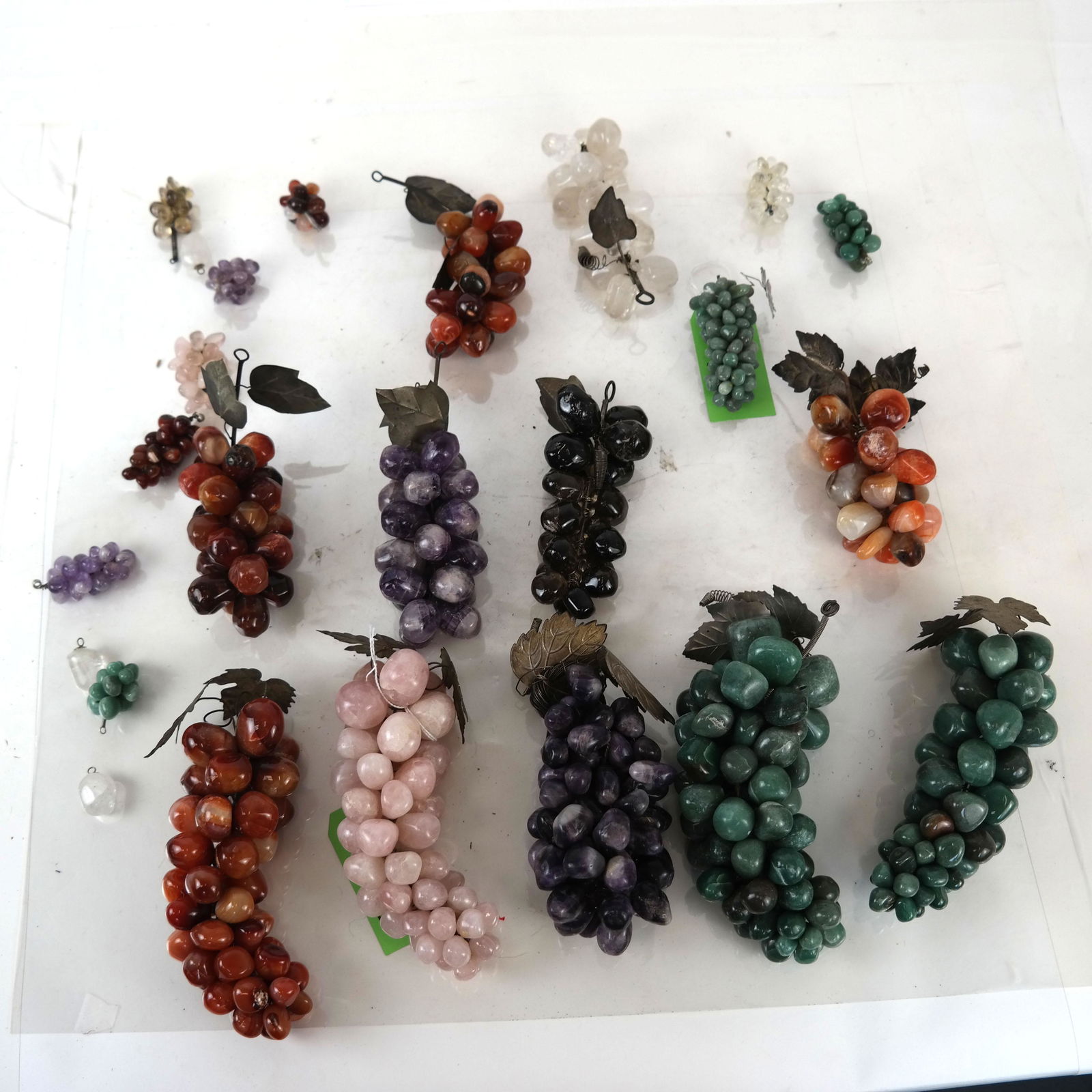 Assorted Chinese Hardstone Grape Groups (1 of 7)