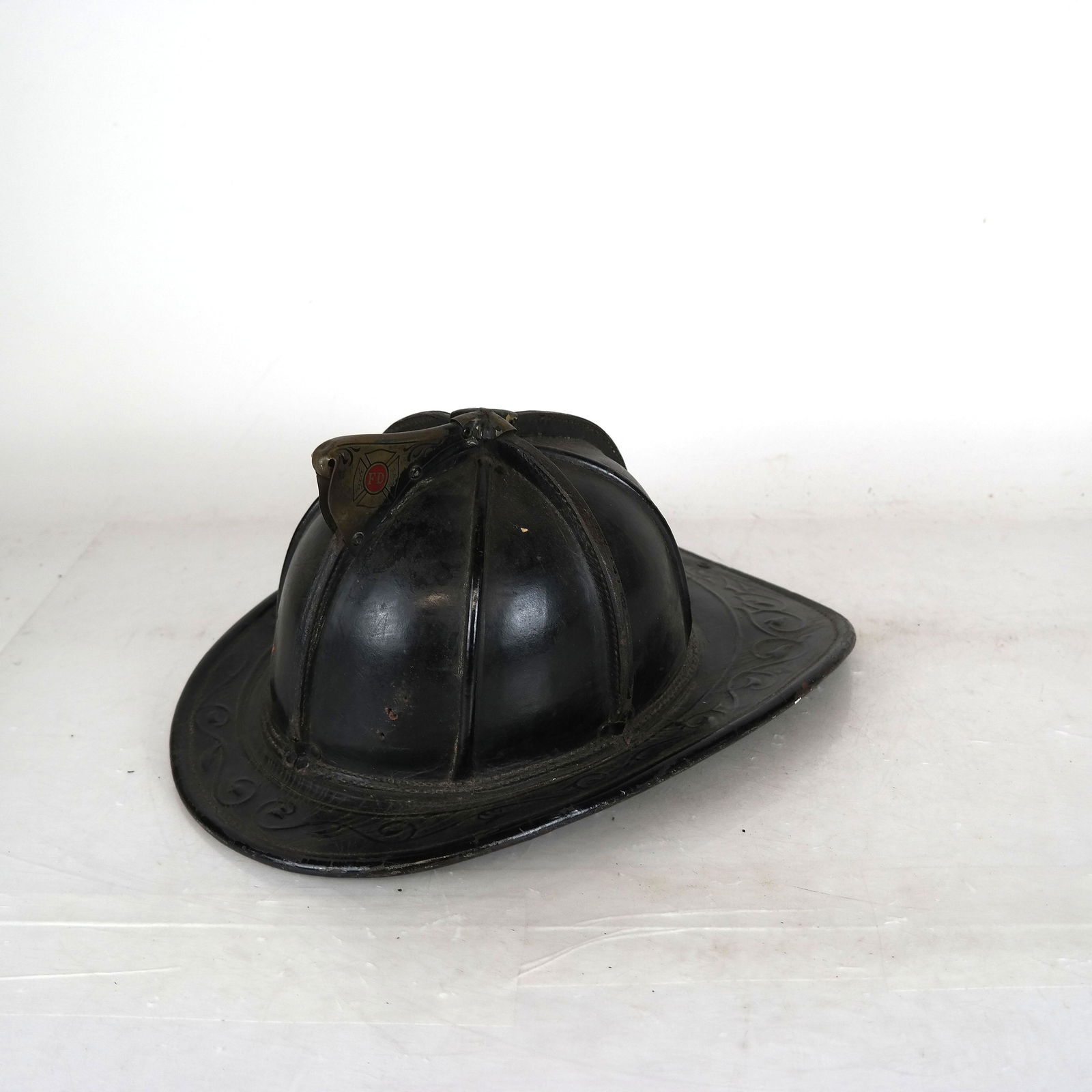 Vintage Fire Department Helmet (1 of 7)