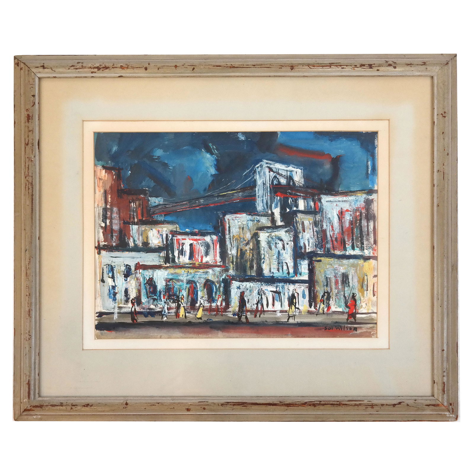 Sol WILSON: Street Scene - W/C Painting (1 of 7)