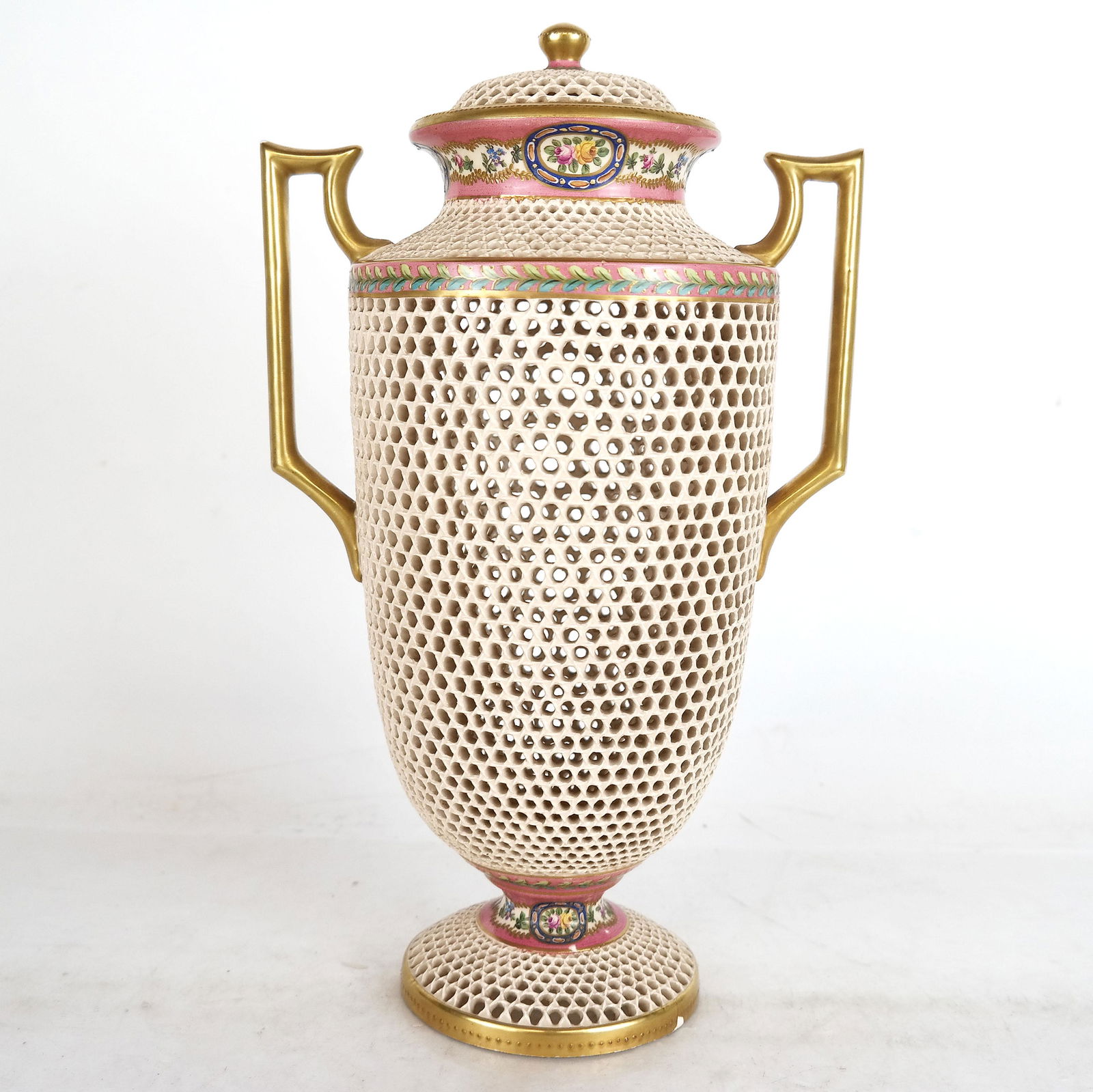 Emil FISCHER Porcelain Vessel, Hungary (1 of 11)