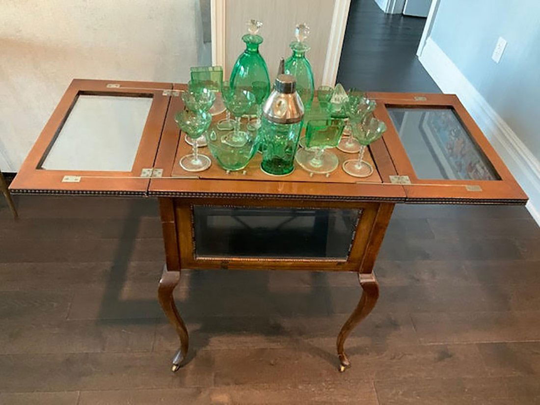 Adjustable Bar Table & Austrian Crystal Bar Set (1 of 14)