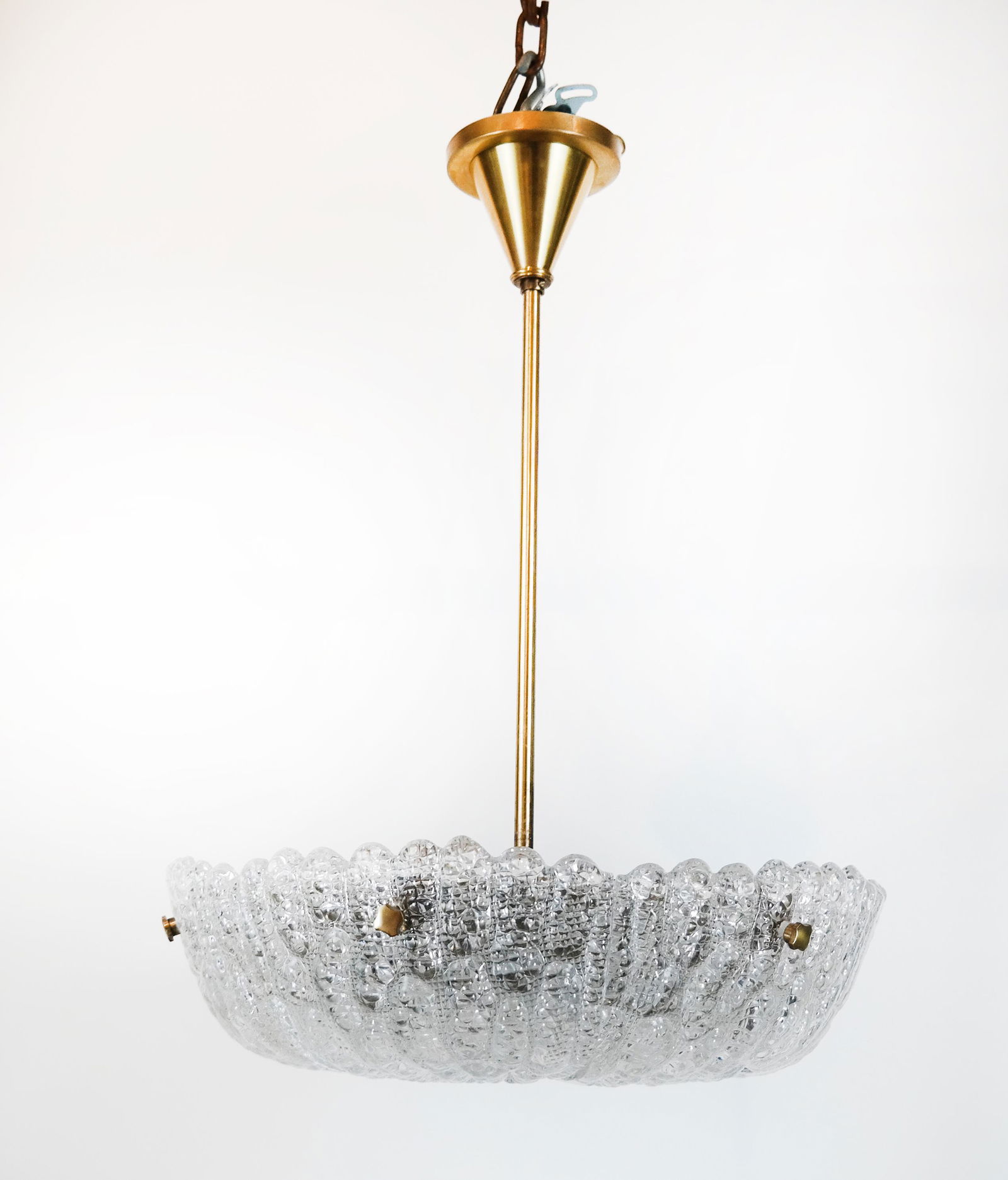 Italian Mid-Century Modern Glass Fixture (1 of 10)