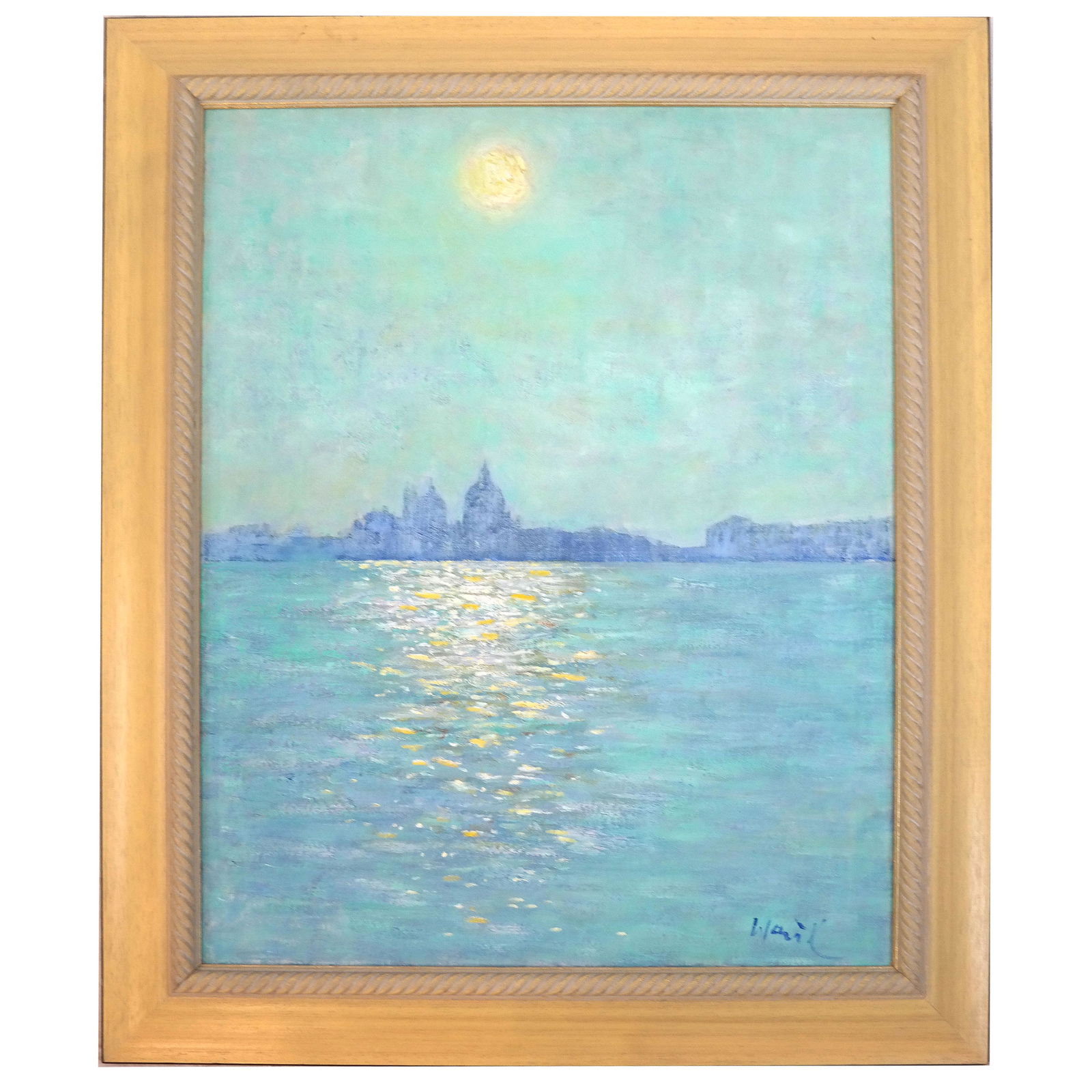 20th C. Impressionist Venetian Skyline - Painting (1 of 8)