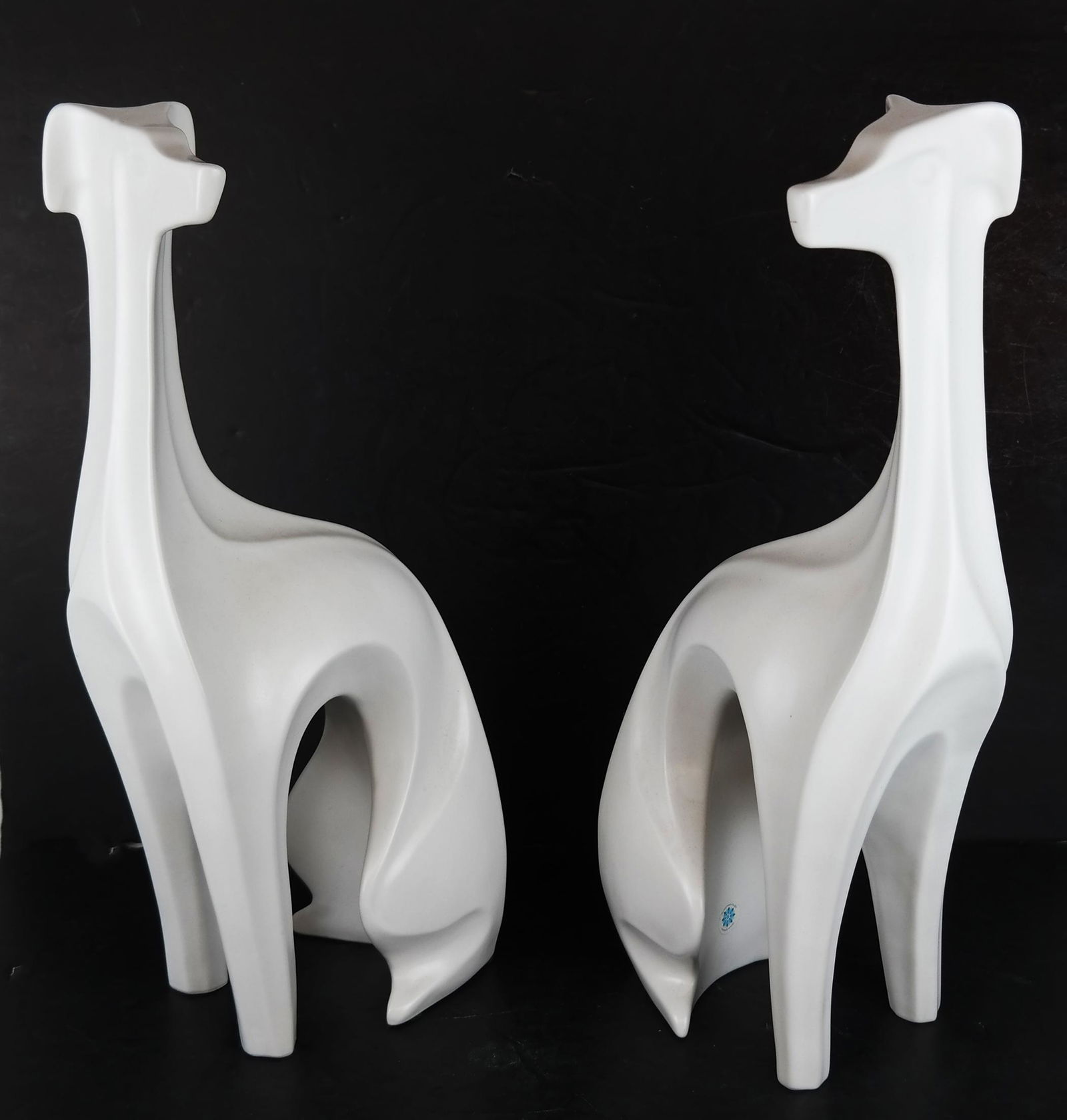 Pair of Jonathan Adler Dog Sculptures (1 of 9)