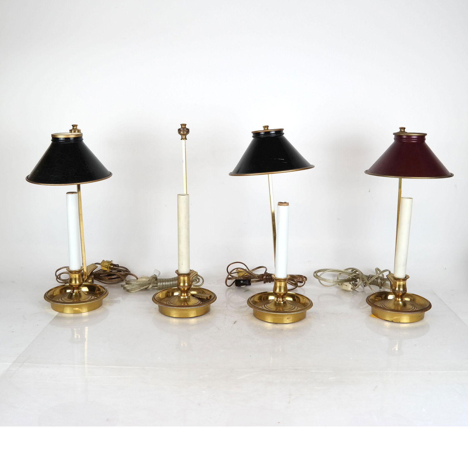 Set of Four Bouillotte Lamps (1 of 11)