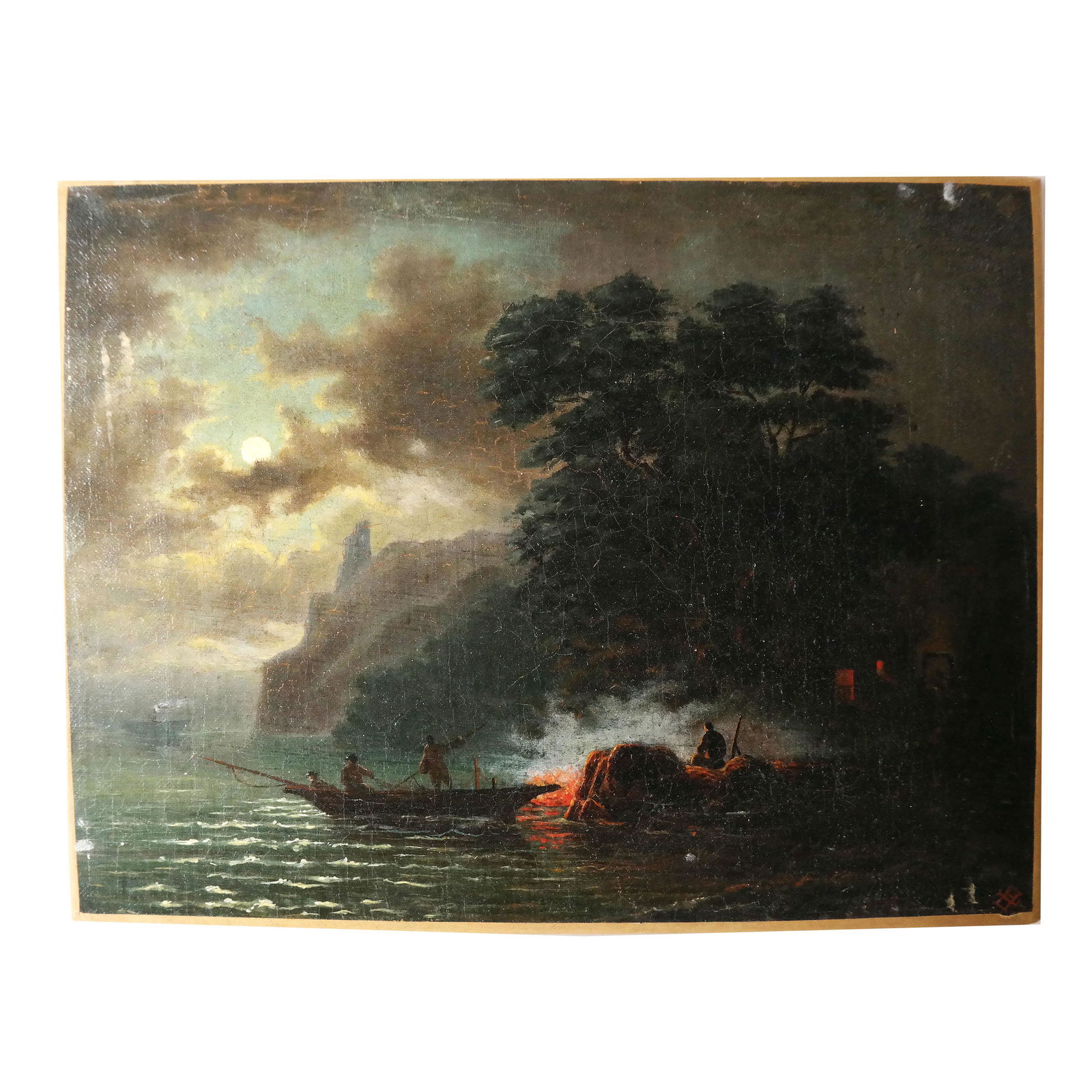 Painting: Evening at Sea (1 of 9)