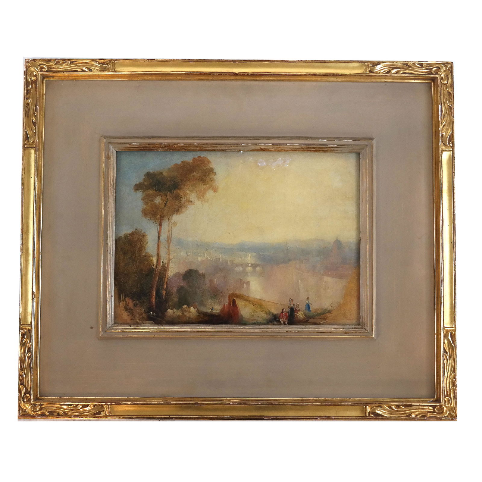 Style of J.B. PYNE: View of Florence (1 of 8)