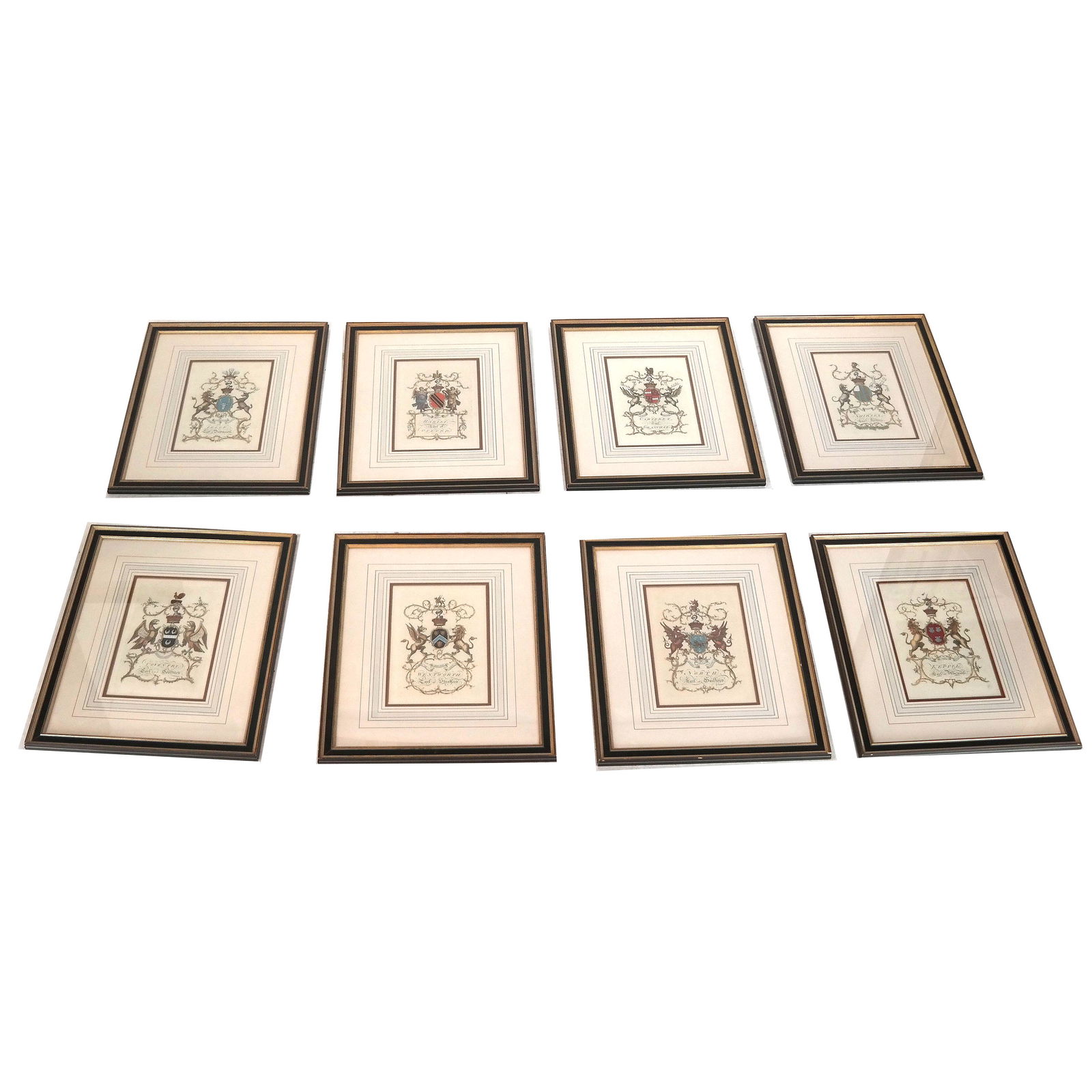 Set of Eight Vintage English Prints (1 of 15)